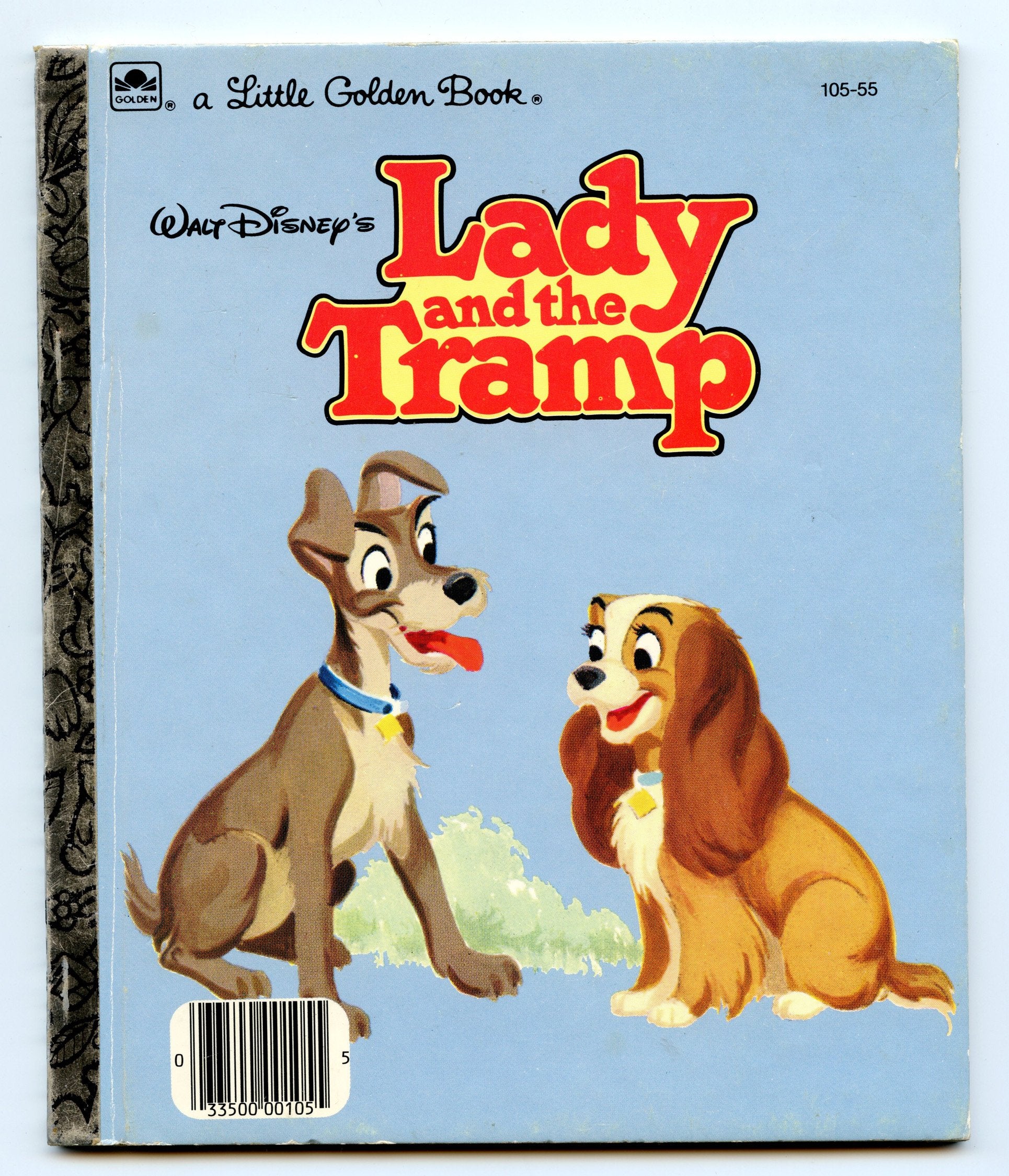 Walt Disney's Lady and the Tramp (Little Golden Book) by Ward Greene (1990-05-03) Books