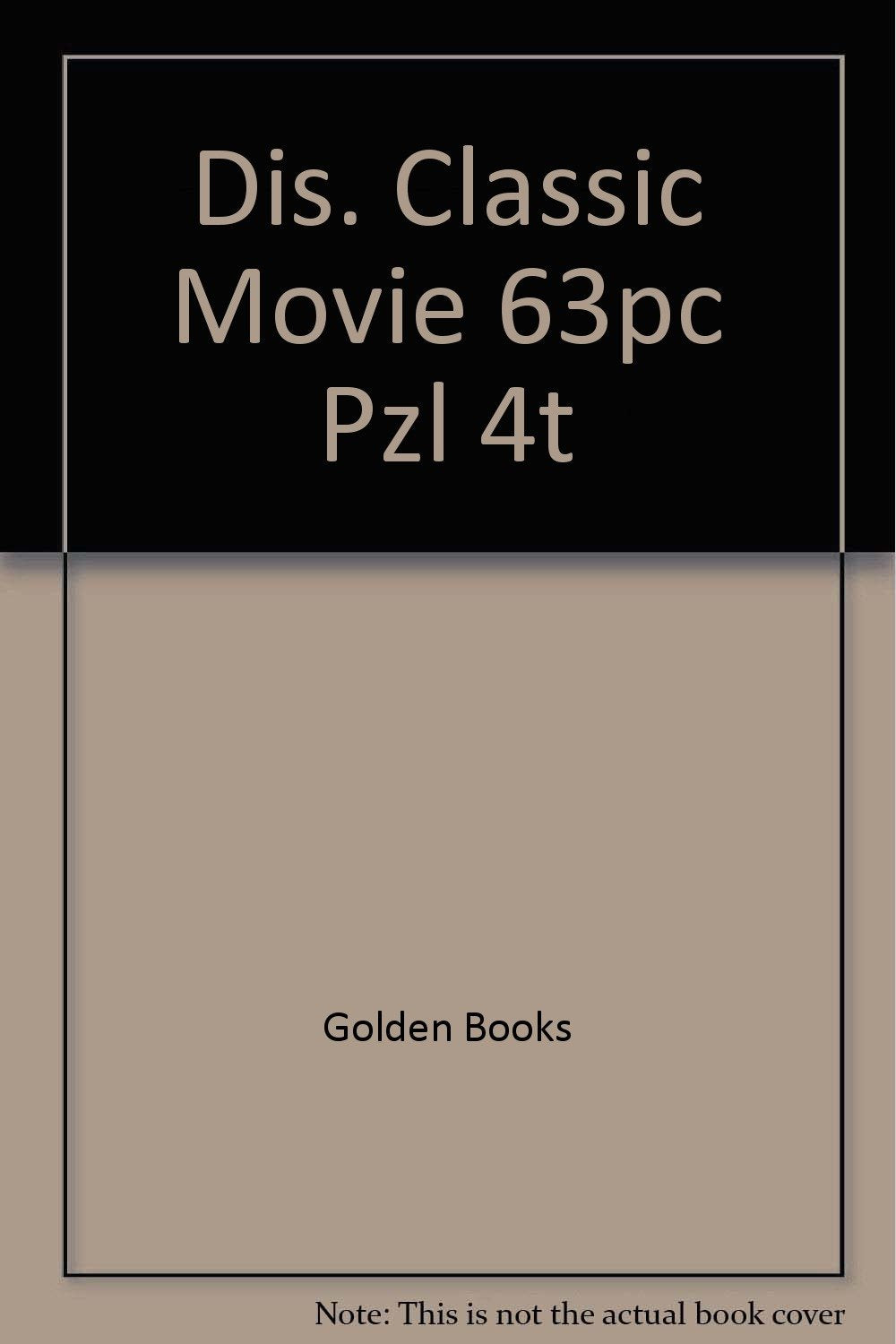 Dis. Classic Movie 63pc Pzl 4t Novels & Short Stories