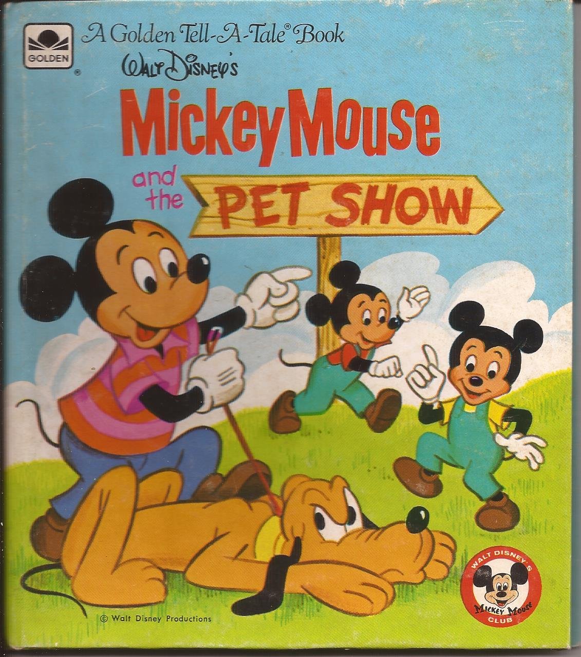 Walt Disney's Mickey Mouse and the Pet Show (Golde Books