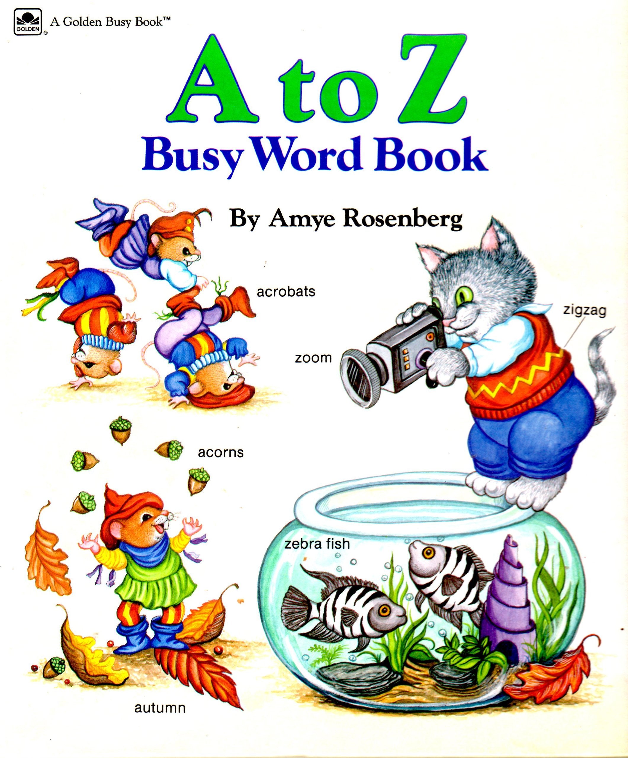 A to Z Busy Word Book (Busy Books) Books