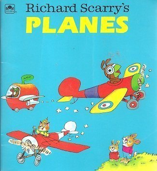 Richard Scarry's Planes (A Golden Little Look-look Book) Books