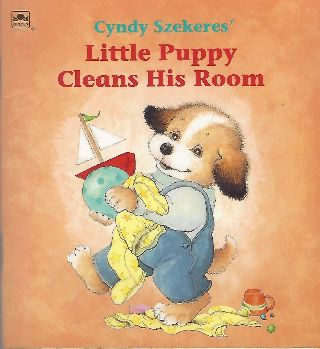 Cyndy Szekeres' Little Puppy Cleans His Room (Little Look-Look) Books
