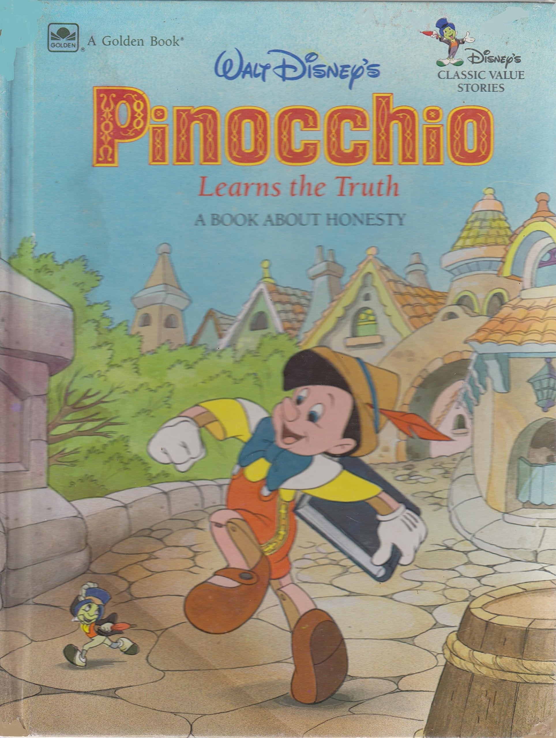 Walt Disney's Pinocchio Learns the Truth: A Book About Honesty book