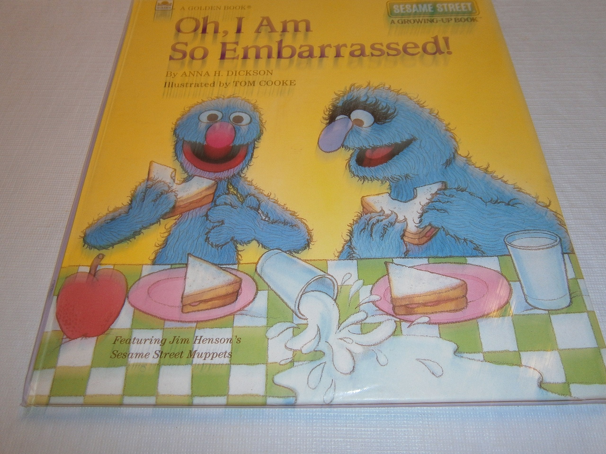 Oh, I Am So Embarrassed! (Sesame Street Growing Up) Books