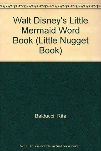Walt Disney's Little Mermaid Word Book (Little Nugget Book) Novels & Short Stories