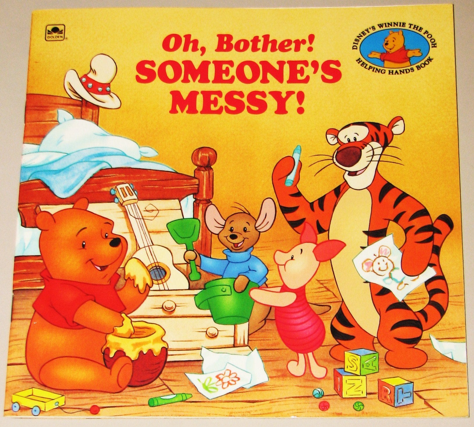 Oh, Bother! Someone's Messy! (Disney's Winnie the Pooh Helping Hands Book) Novels & Short Stories
