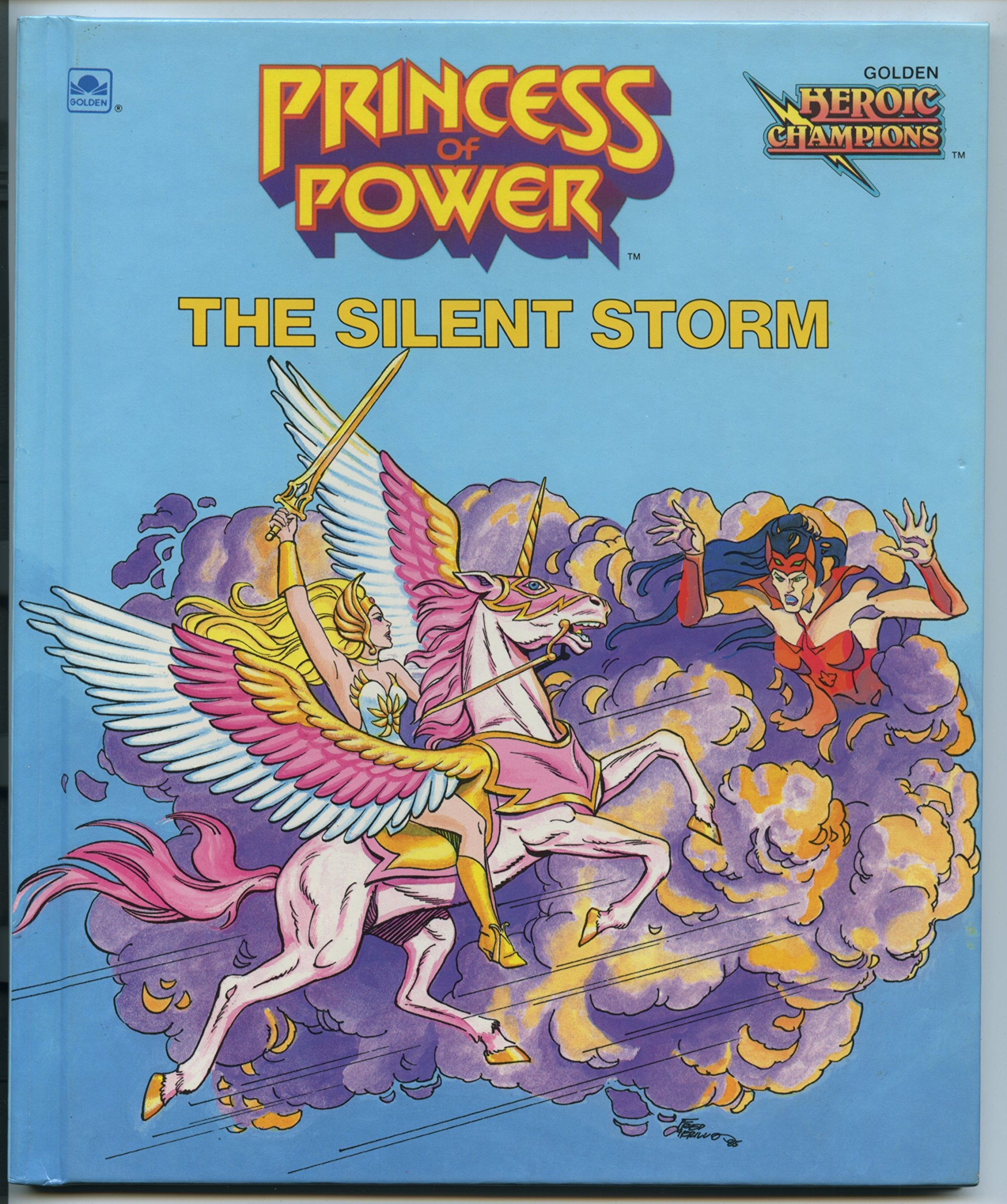 The silent storm (Golden heroic champions) Books