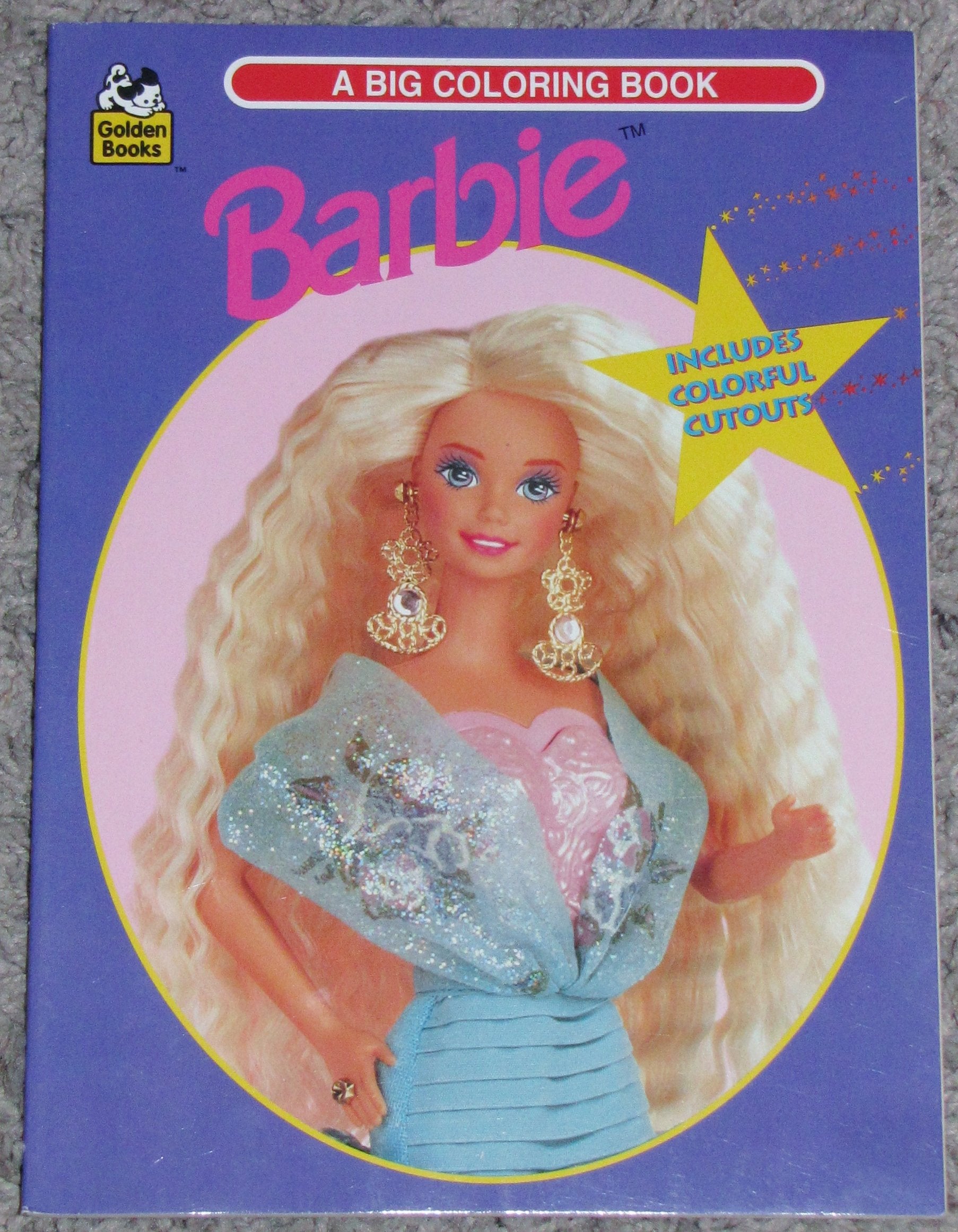 Mg Barbie W/Gold Earrings Books