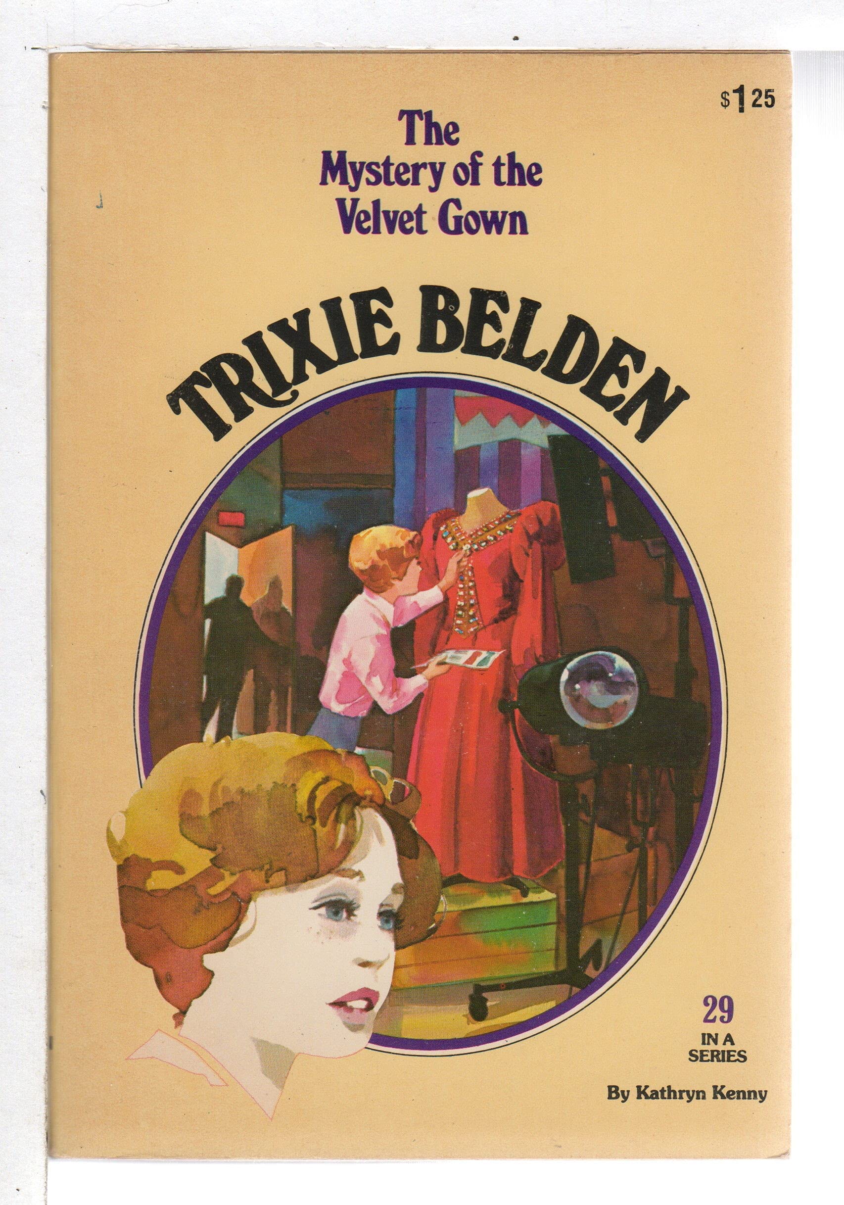 Trixie Belden and the Mystery of the Velvet Gown Books