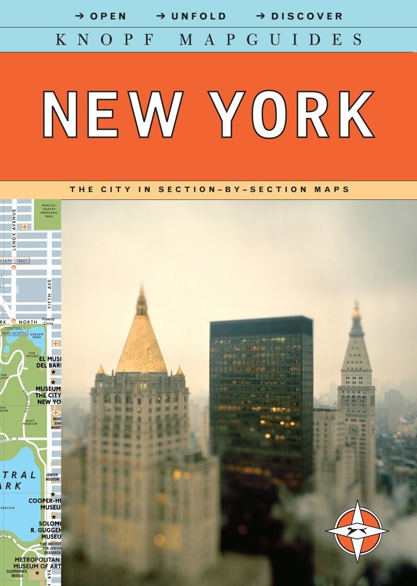 Knopf Mapguides: New York: The City in Section-by-Section Maps Leisure, Home & Garden