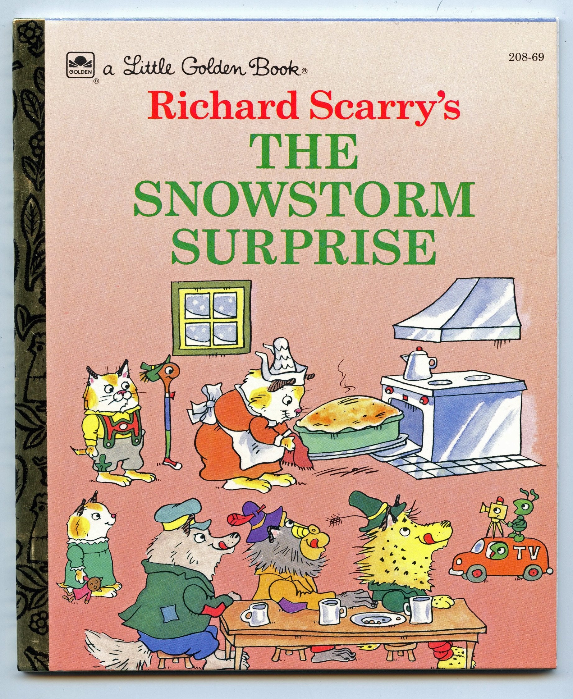 Richard Scarry's the Snowstorm Surprise (Little Golden Books) Novels & Short Stories