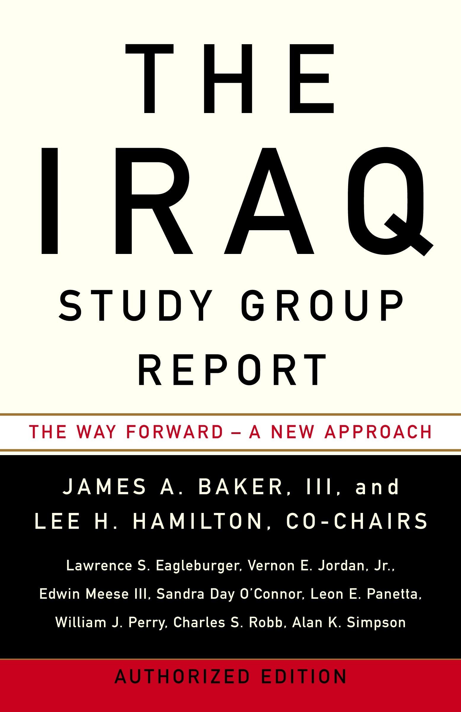 Product Image: The Iraq Study Group Report