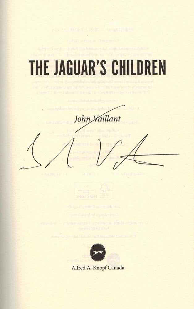 The Jaguar's Children: A novel Contemporary literature