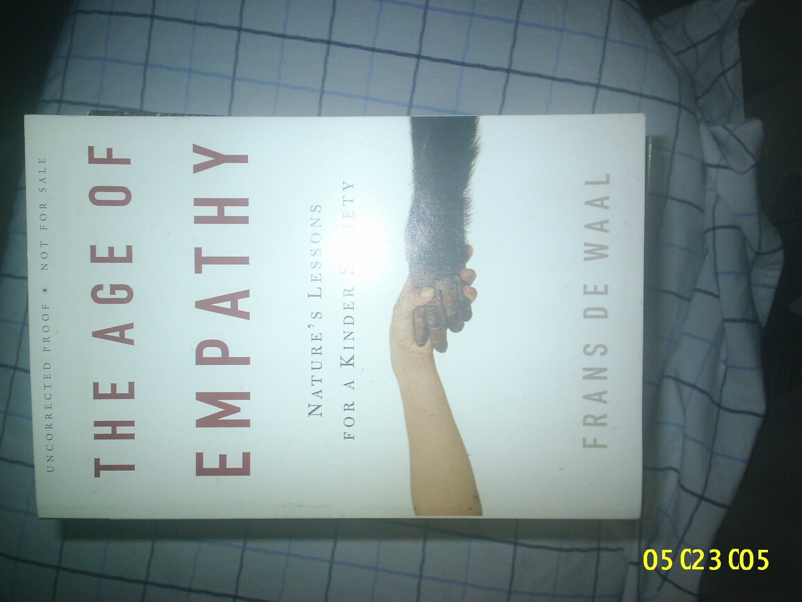 The Age of Empathy: Nature's Lessons for a Kinder Society Social Sciences