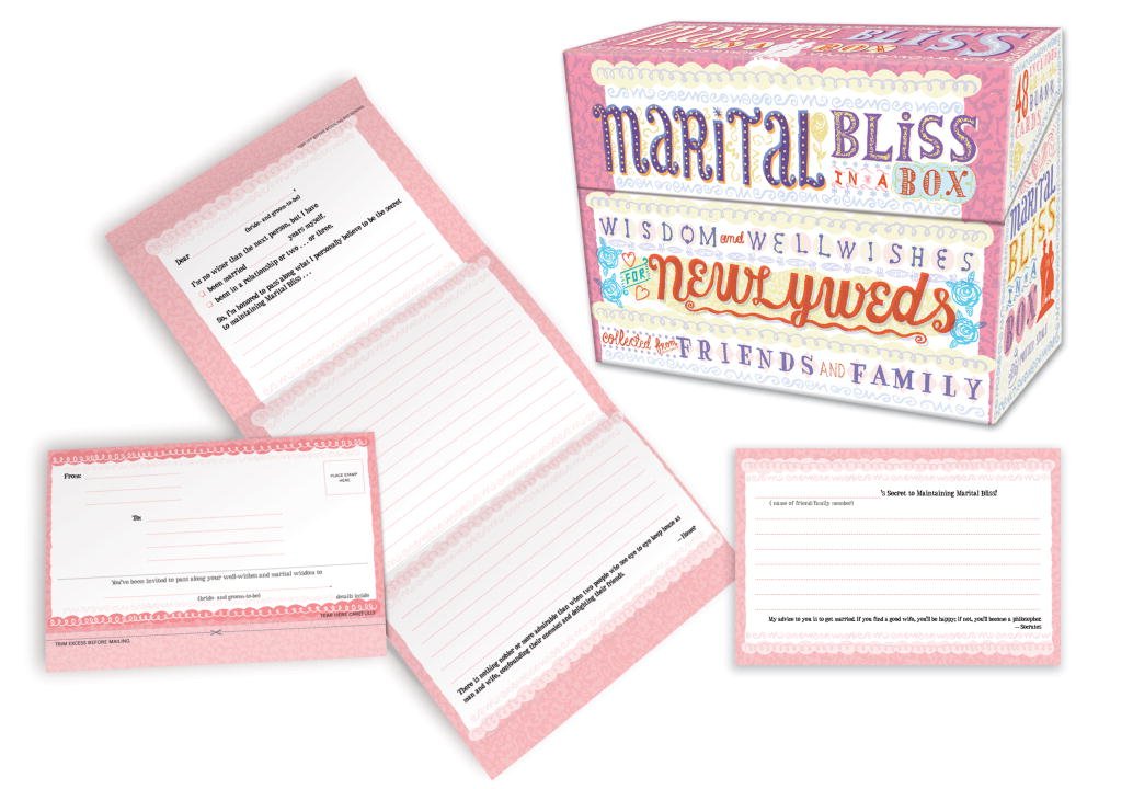Marital Bliss in a Box: Wisdom and Well-wishes for Newlyweds Partnership & Love