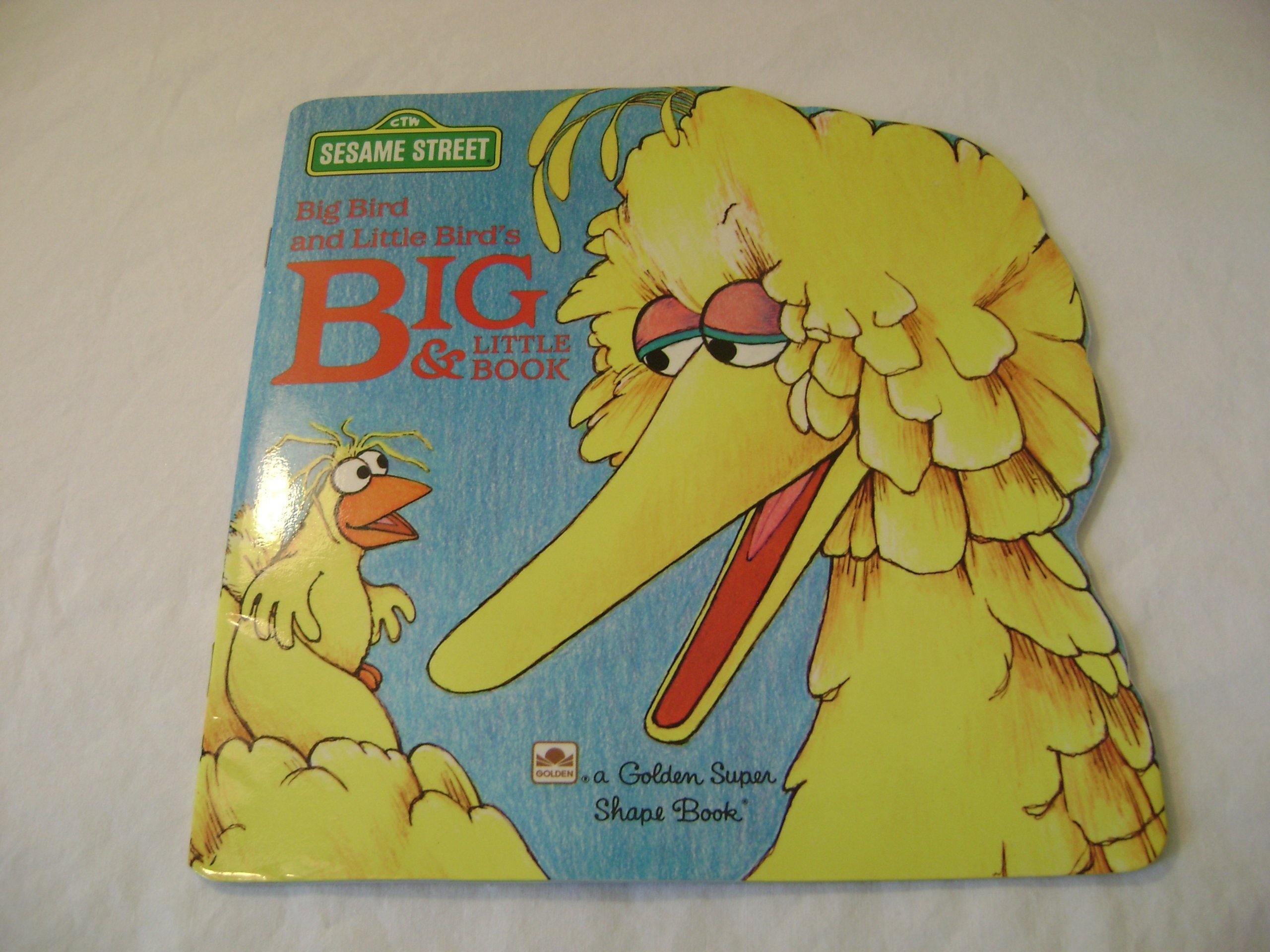 Big Bird and Little Bird's big & little book (A Golden book for early childhood) book