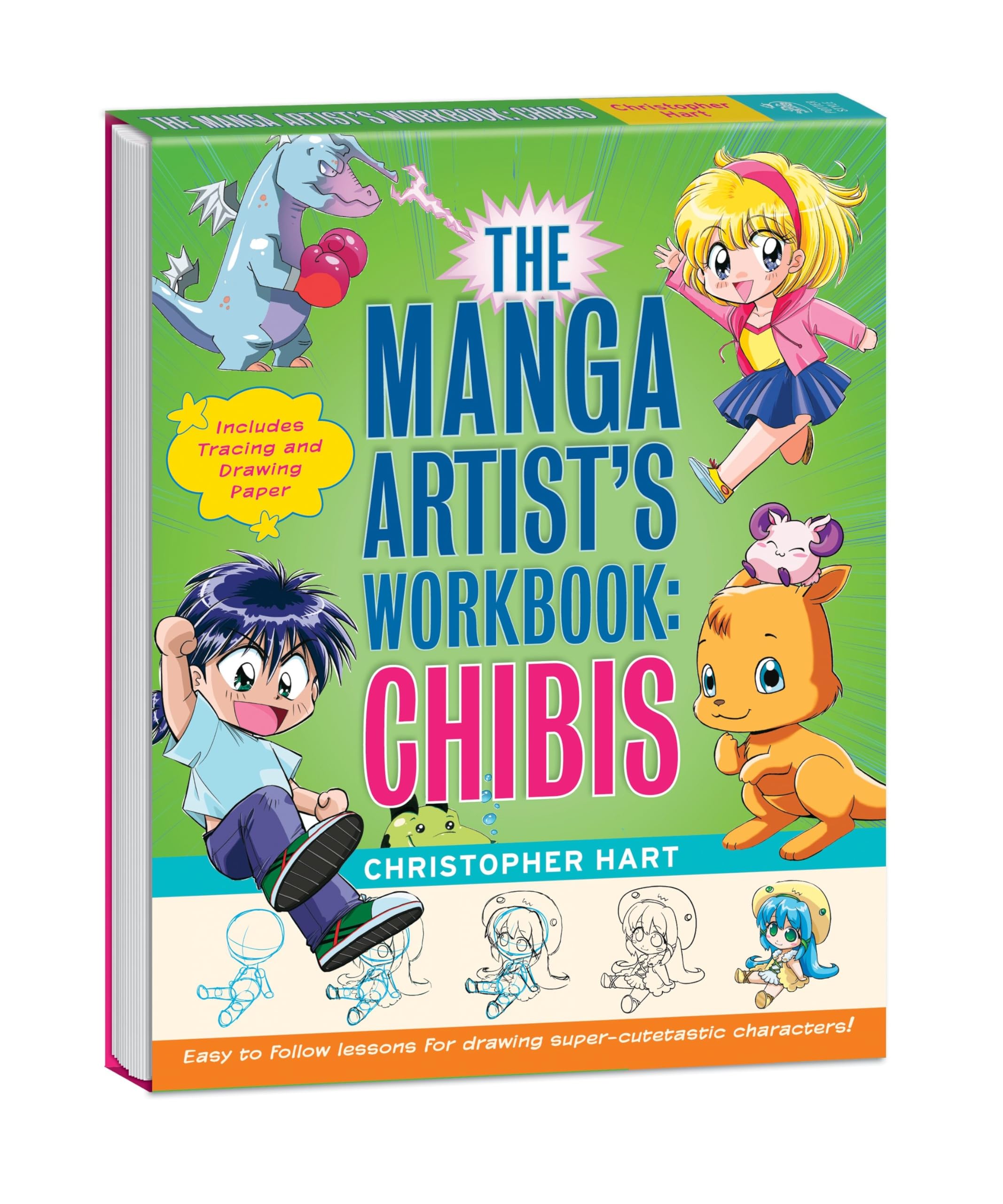 The Manga Artist's Workbook: Chibis: Easy to Follow Lessons for Drawing Super-cute Characters Manga