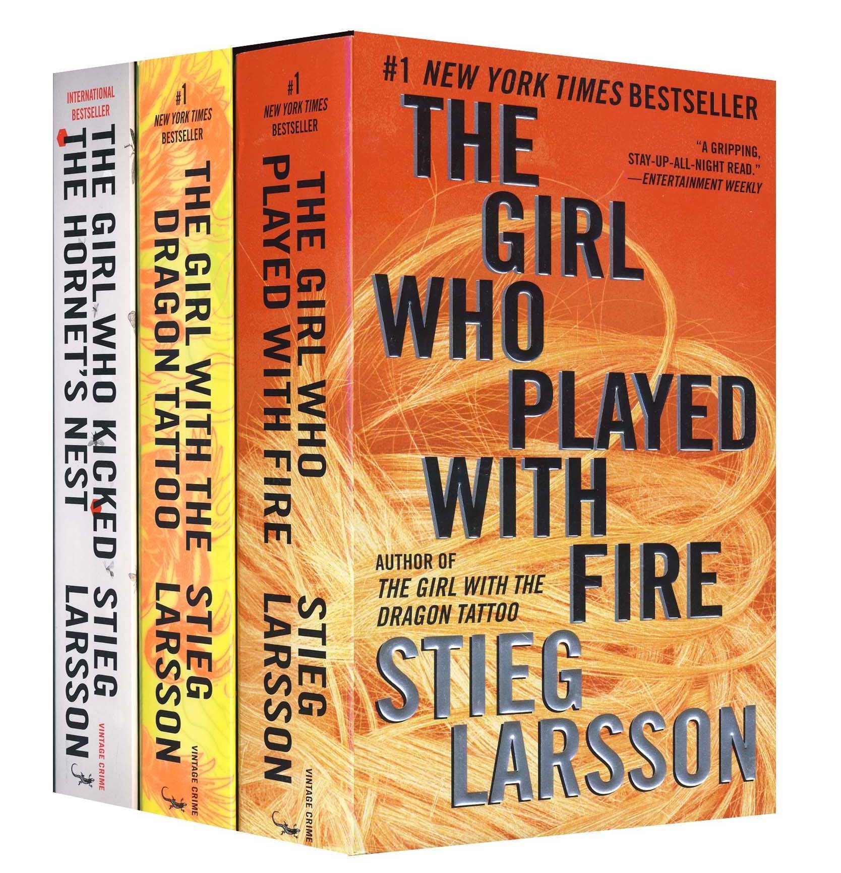 Stieg Larsson's Millennium Trilogy Box (EXP): The Girl with the Dragon Tattoo; The Girl Who Played with Fire; The Girl Who Kicked the Hornet's Nest Books