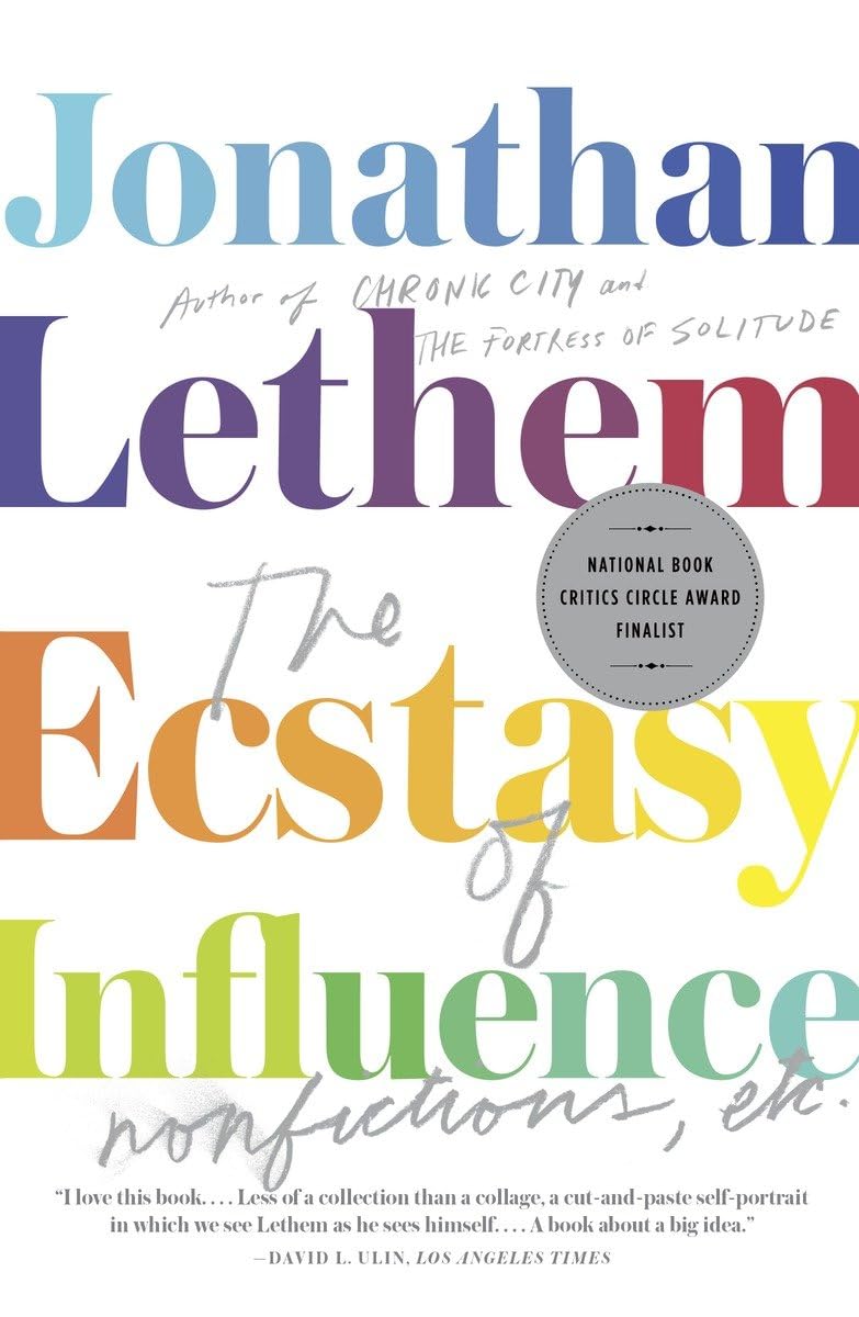 The Ecstasy of Influence: Nonfictions, Etc. (Vintage Contemporaries) Philosophy