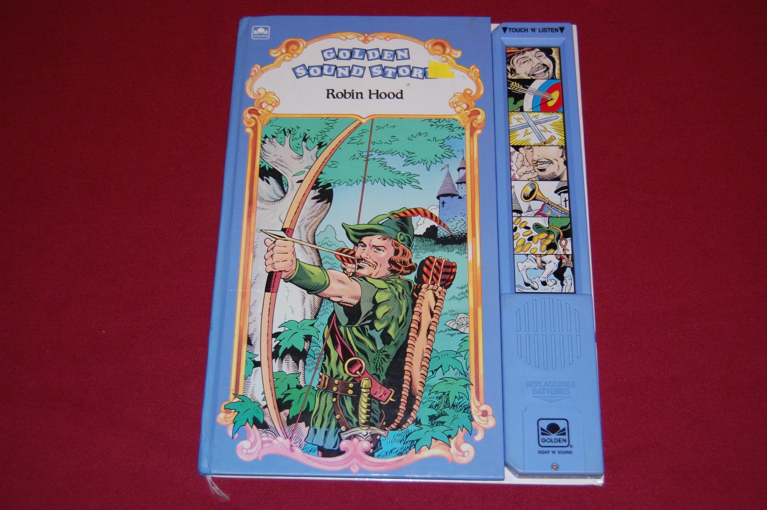Robin Hood (Golden Sight N Sound Book) Novels & Short Stories