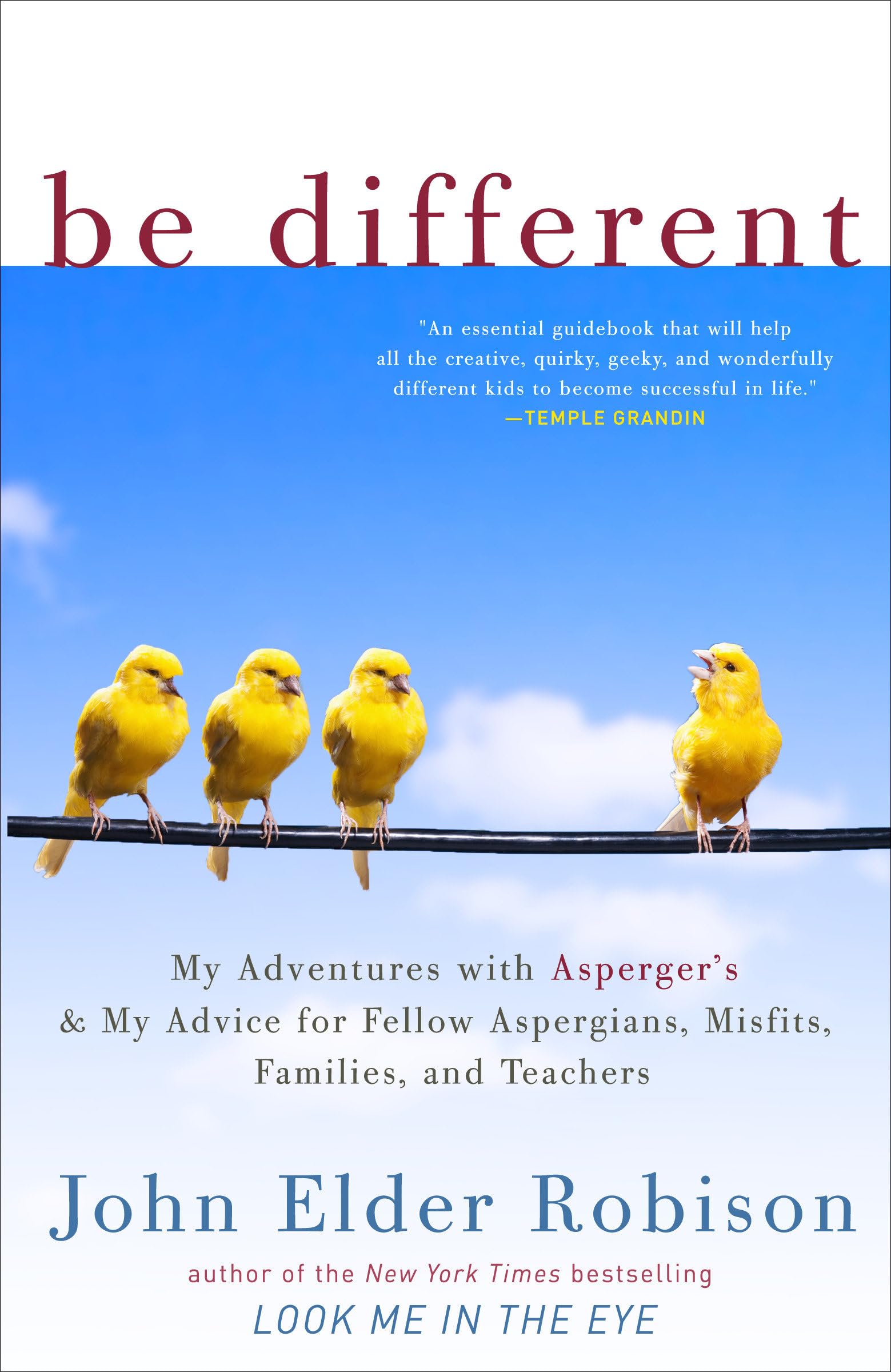 Be Different: My Adventures with Asperger's and My Advice for Fellow Aspergians, Misfits, Families, and Teachers Medicine
