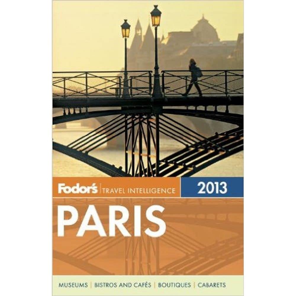 Fodor's 2013 Paris book