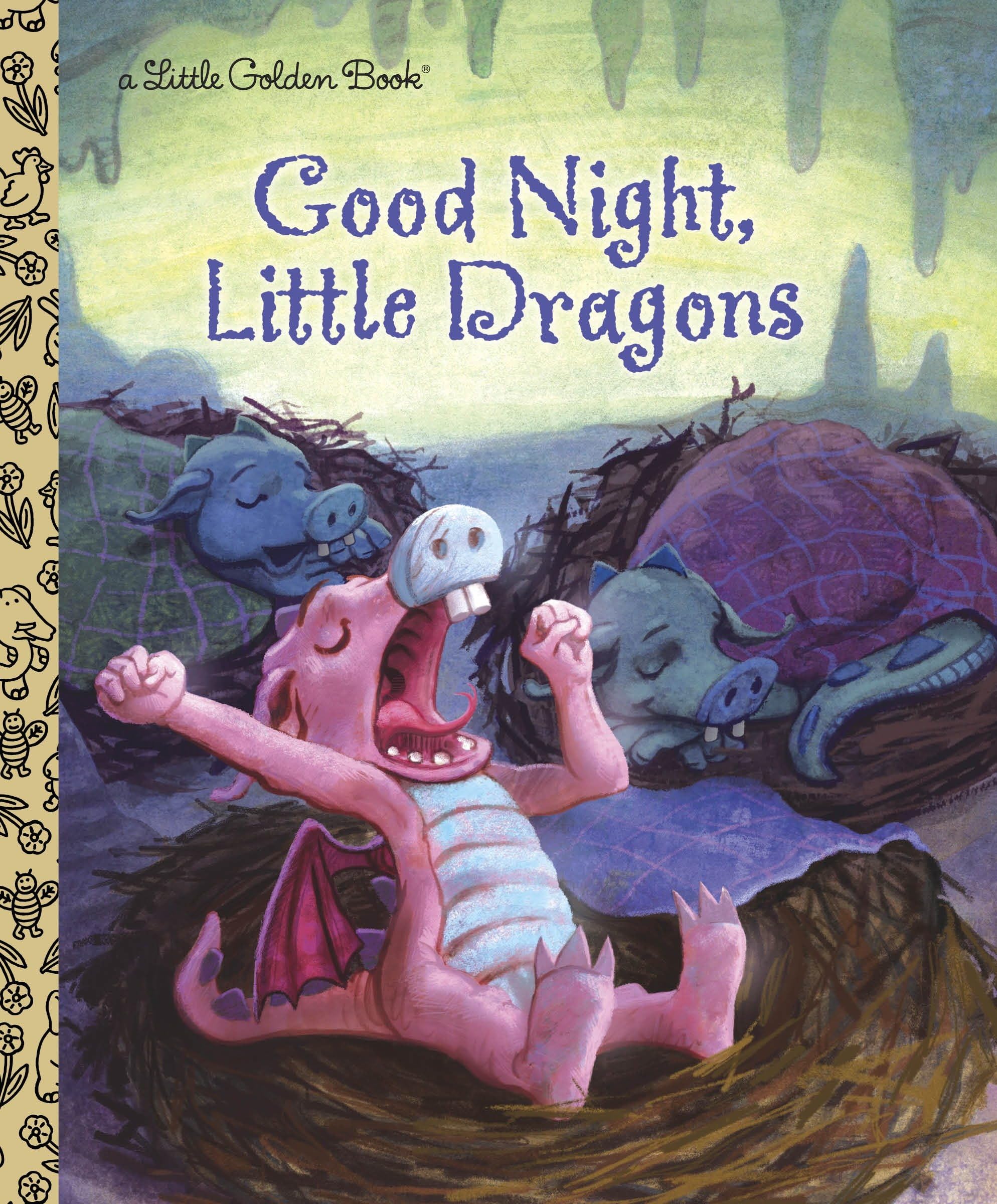 Good Night, Little Dragons (Little Golden Book) Parents & Children
