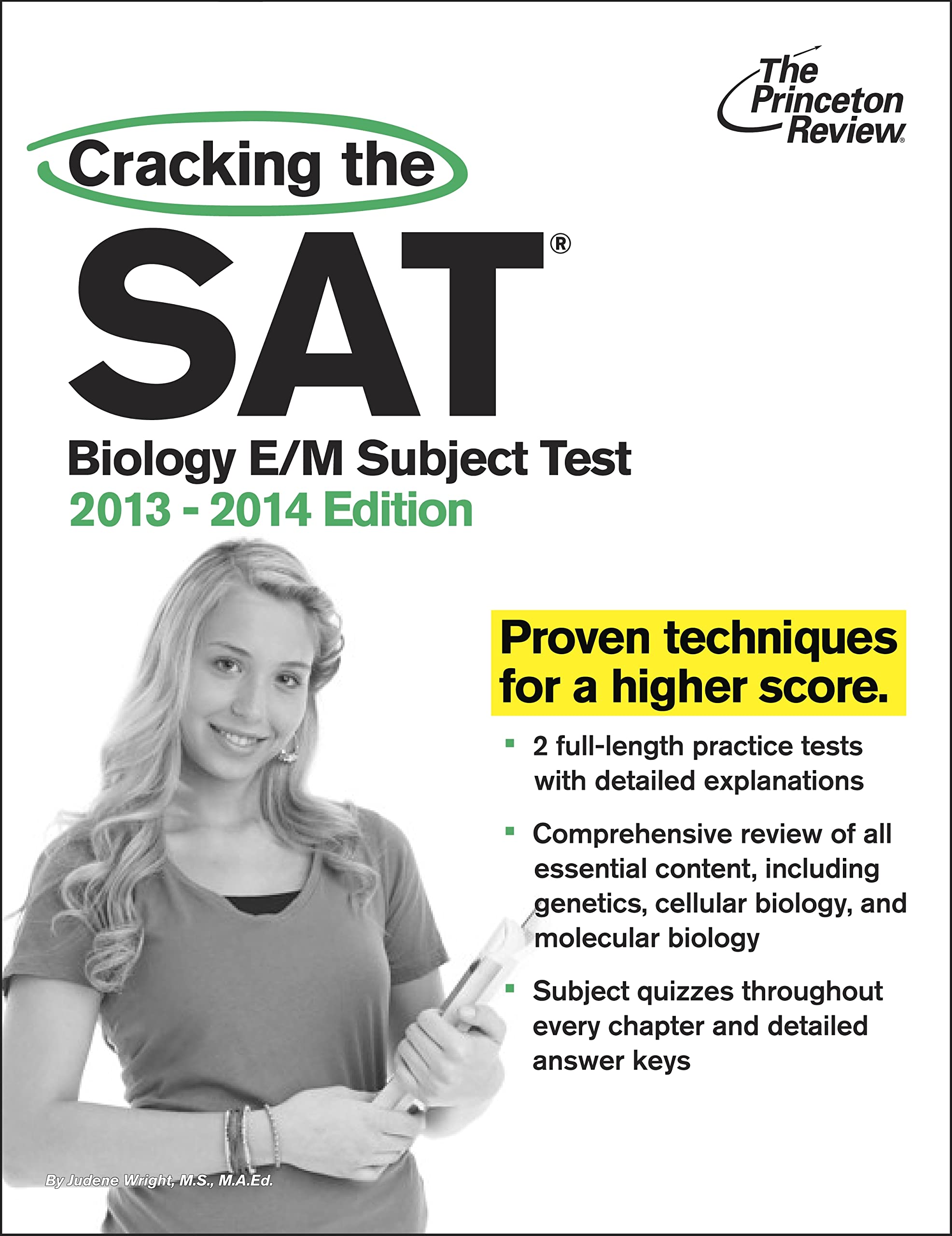 The Princeton Review Cracking the Sat Biology E/M Subject Test book