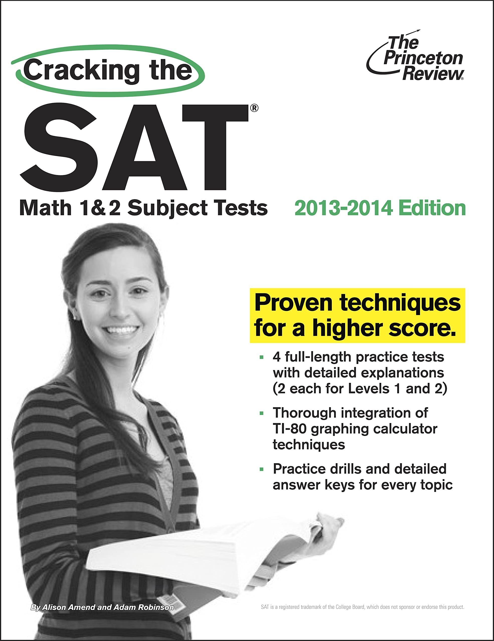 Product Image: Cracking the SAT Math 1 & 2 Subject Tests,: 2013-2014 Edition