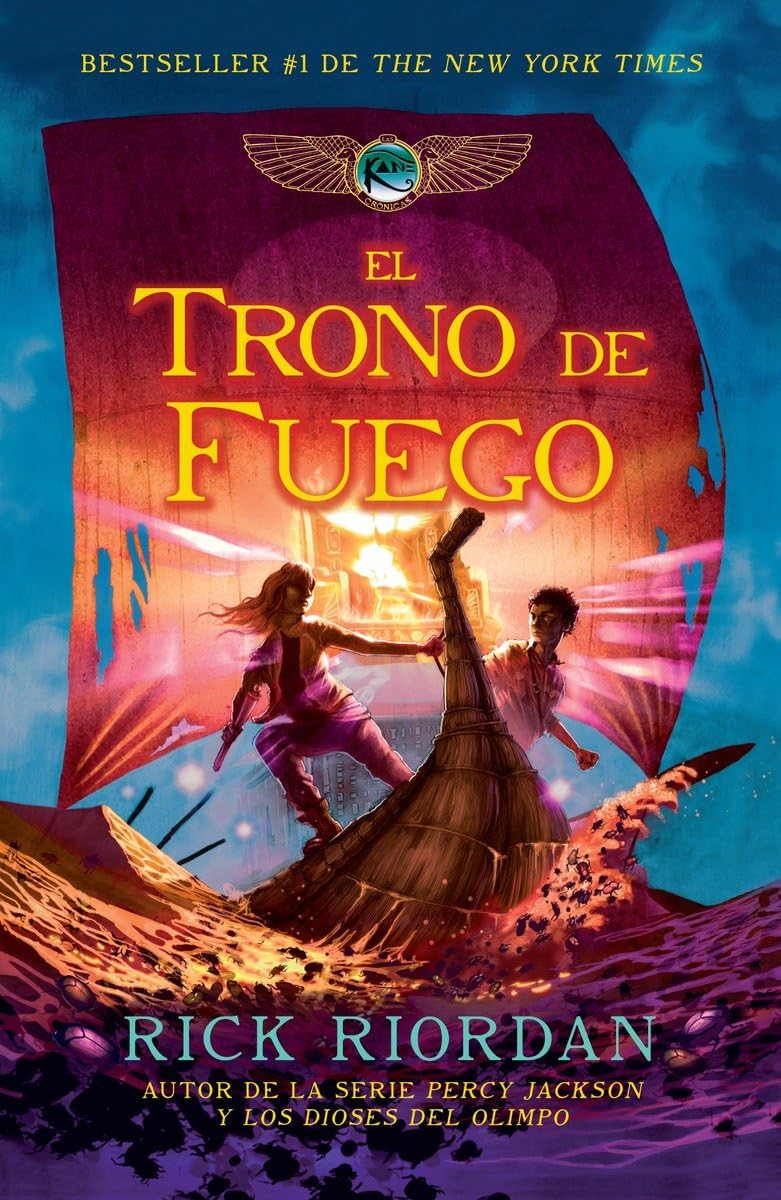 El trono de fuego / The Throne of Fire book
