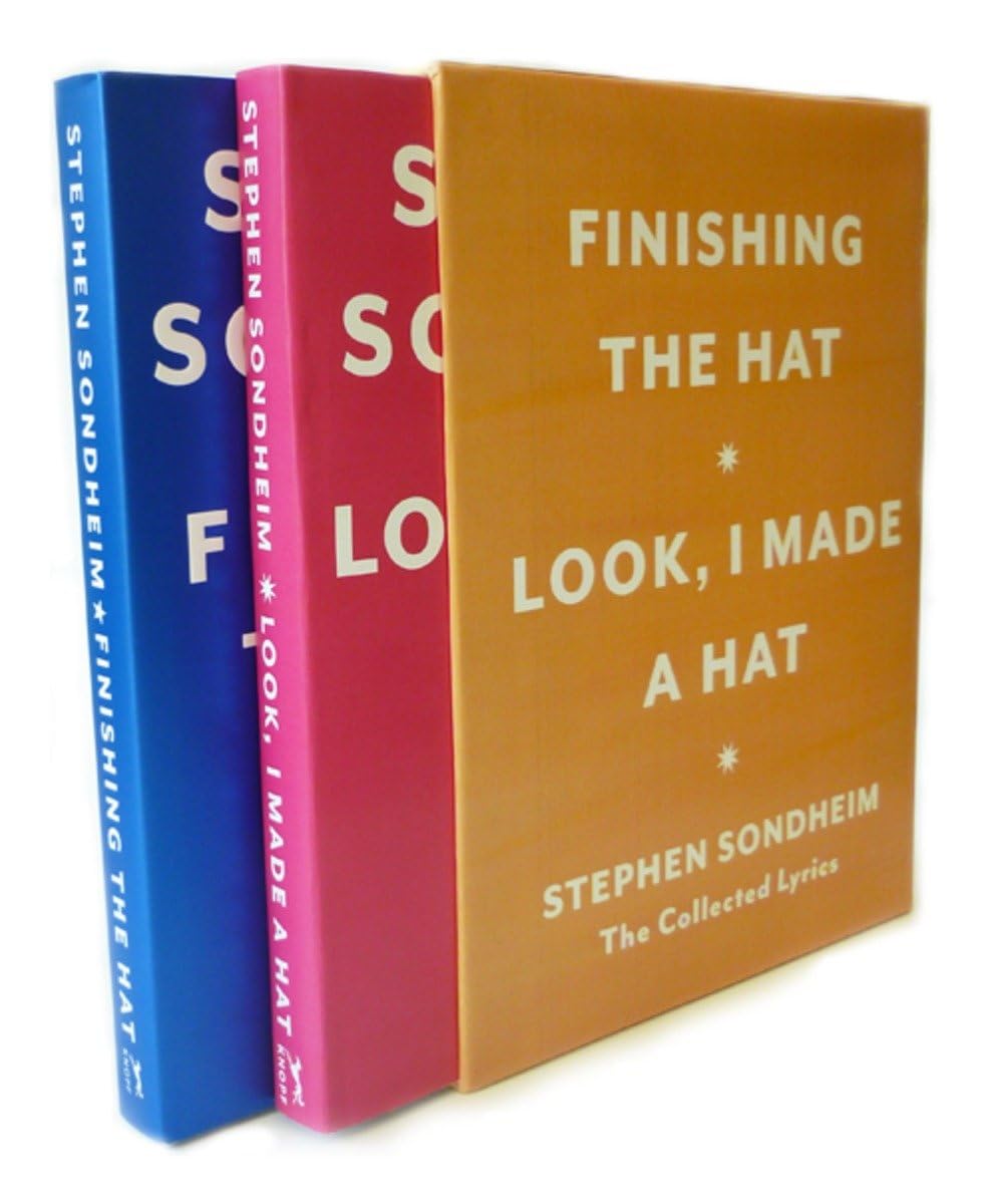 Hat Box: The Collected Lyrics of Stephen Sondheim: A Box Set Film, Art & Culture