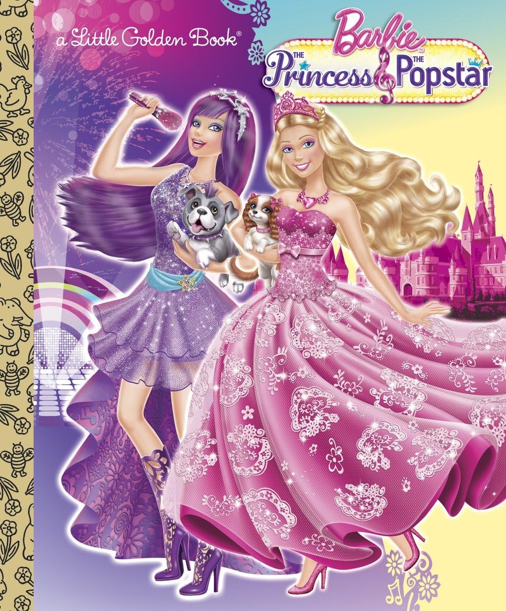 Barbie: The Princess and the Popstar (Little Golden Books) Non-fiction