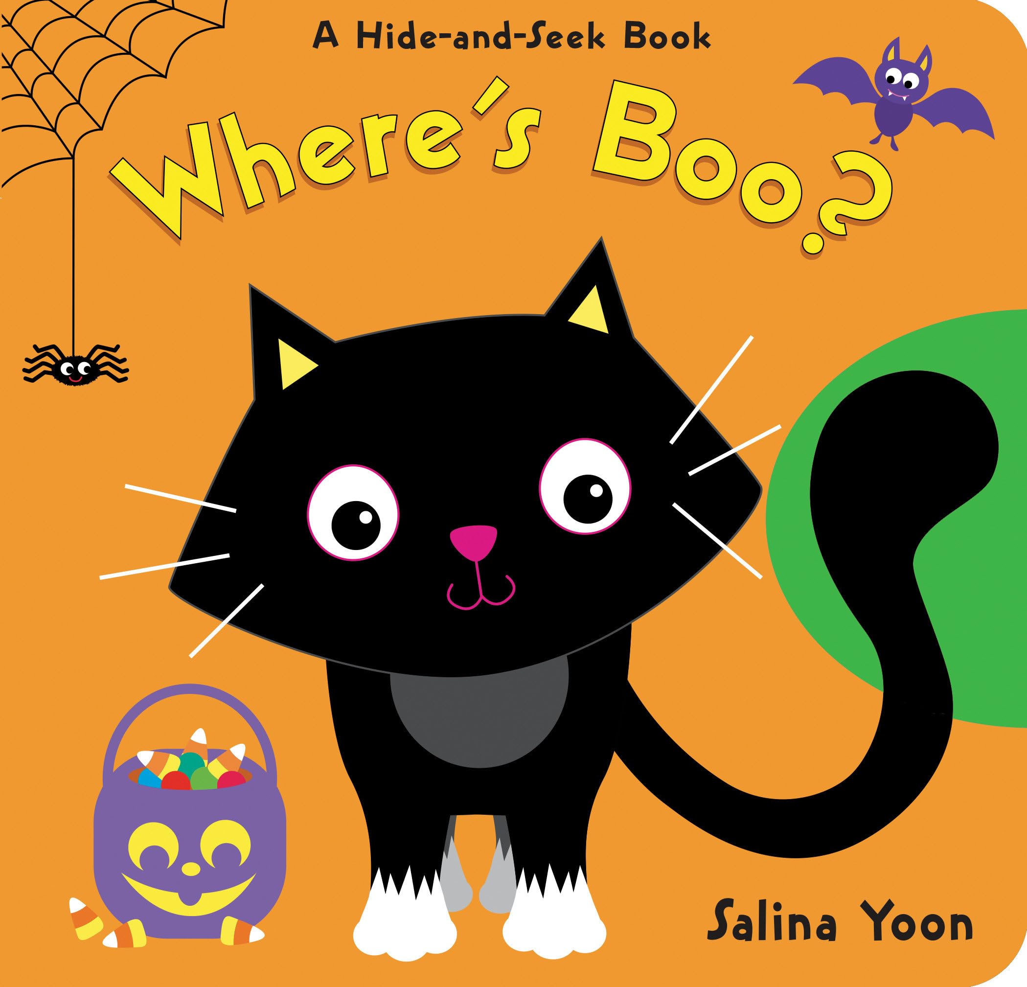 Where's Boo?: A Halloween Book for Kids and Toddlers (A Hide-and-seek Book) Parents & Children