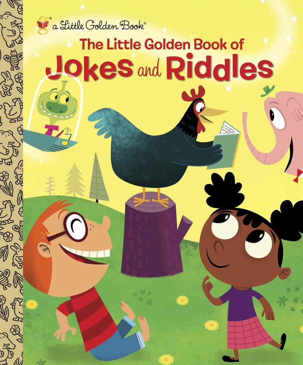 The Little Golden Book of Jokes and Riddles Novels & Short Stories