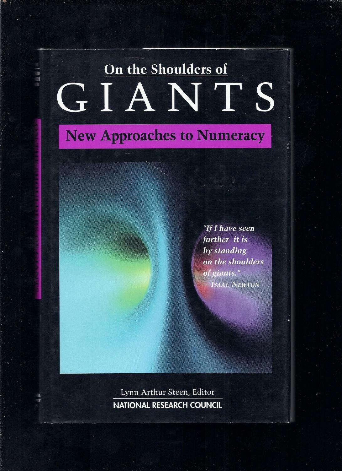 On the Shoulders of Giants: New Approaches to Numeracy Books