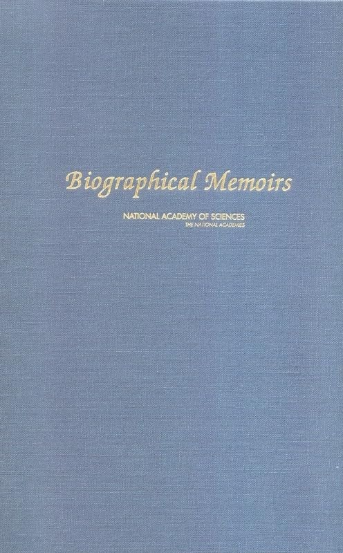 Biographical Memoirs: Volume 85 (Biographical Memoirs: A, Band 85) Medicine