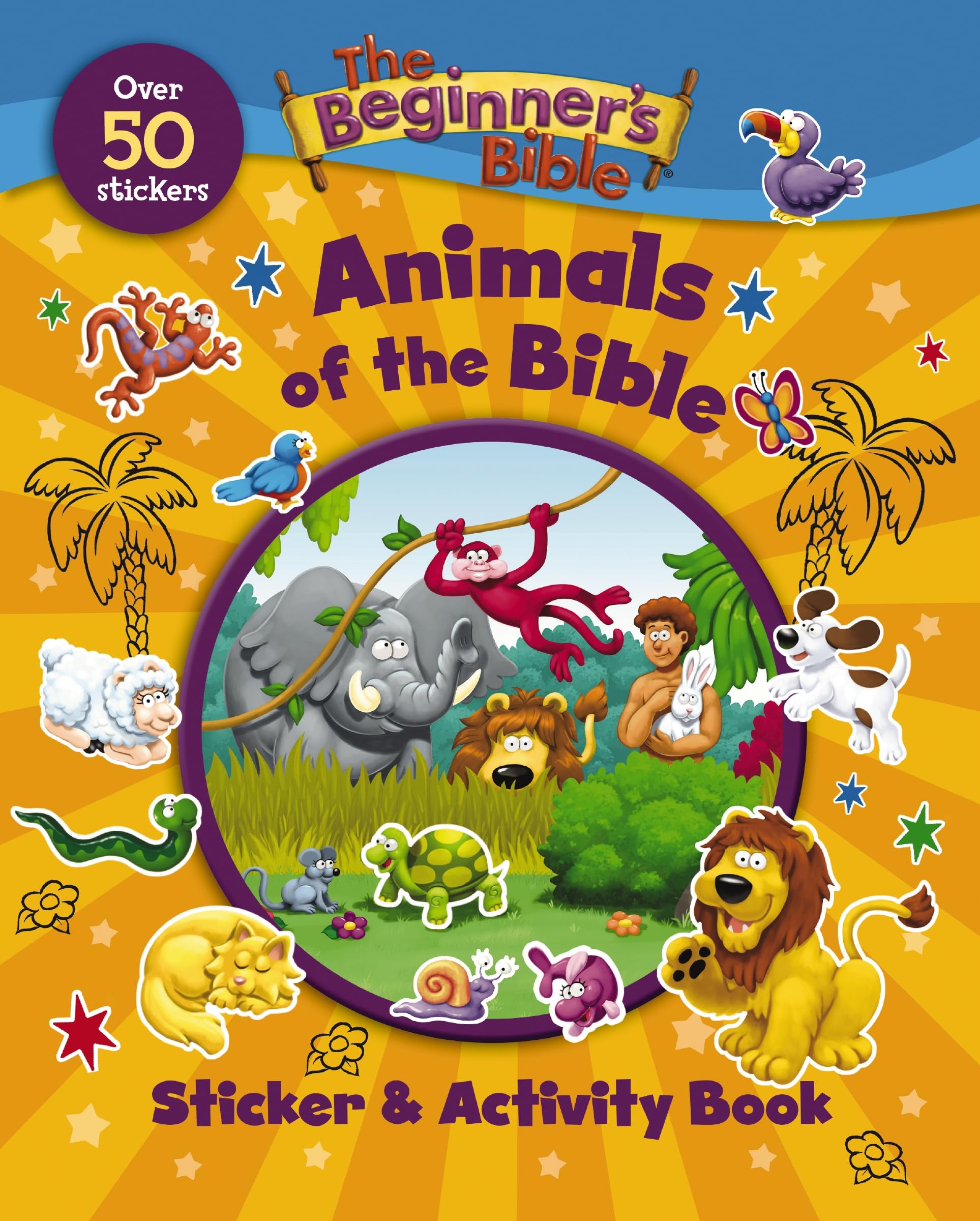 The Beginner's Bible Animals of the Bible Sticker and Activity Book Study Guides