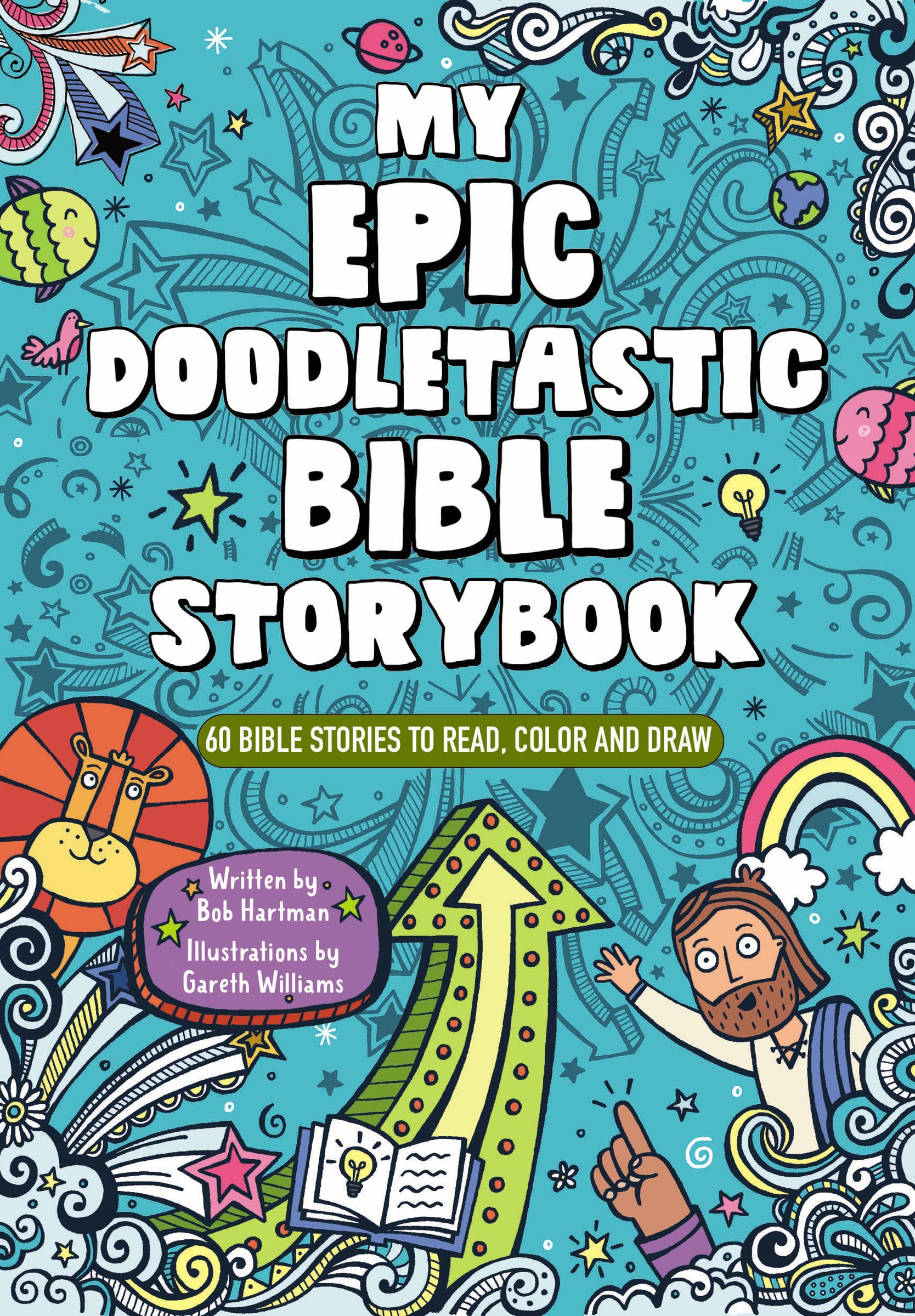 My Epic, Doodletastic Bible Storybook: 60 Bible Stories to Read, Color, and Draw Non-fiction