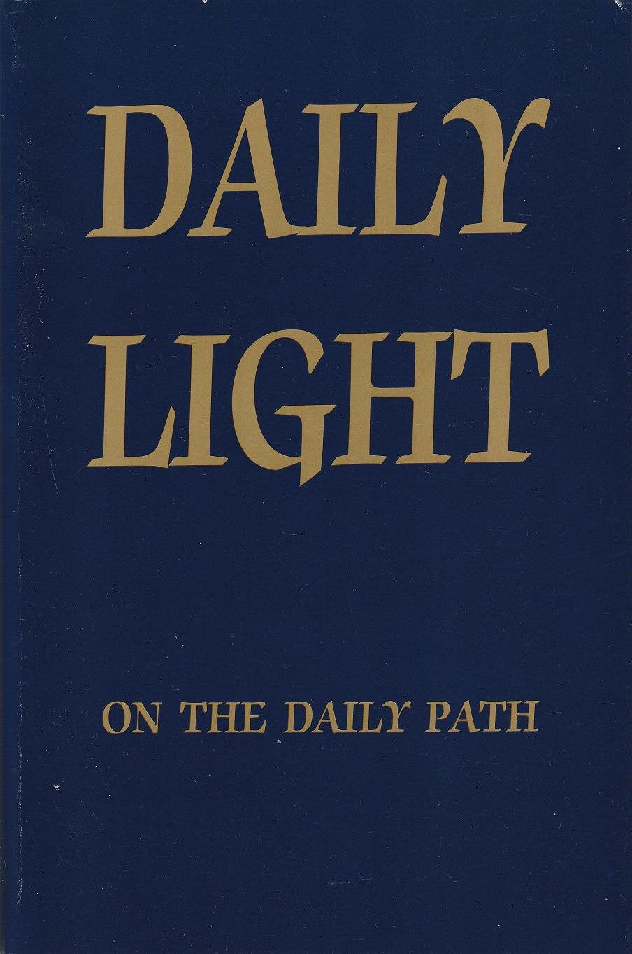 Daily Light on the Daily Path Books