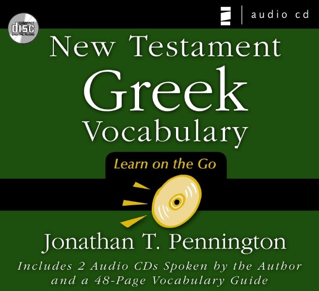New Testament Greek Vocabulary: Learn on the Go Foreign Languages ​​& Dictionaries