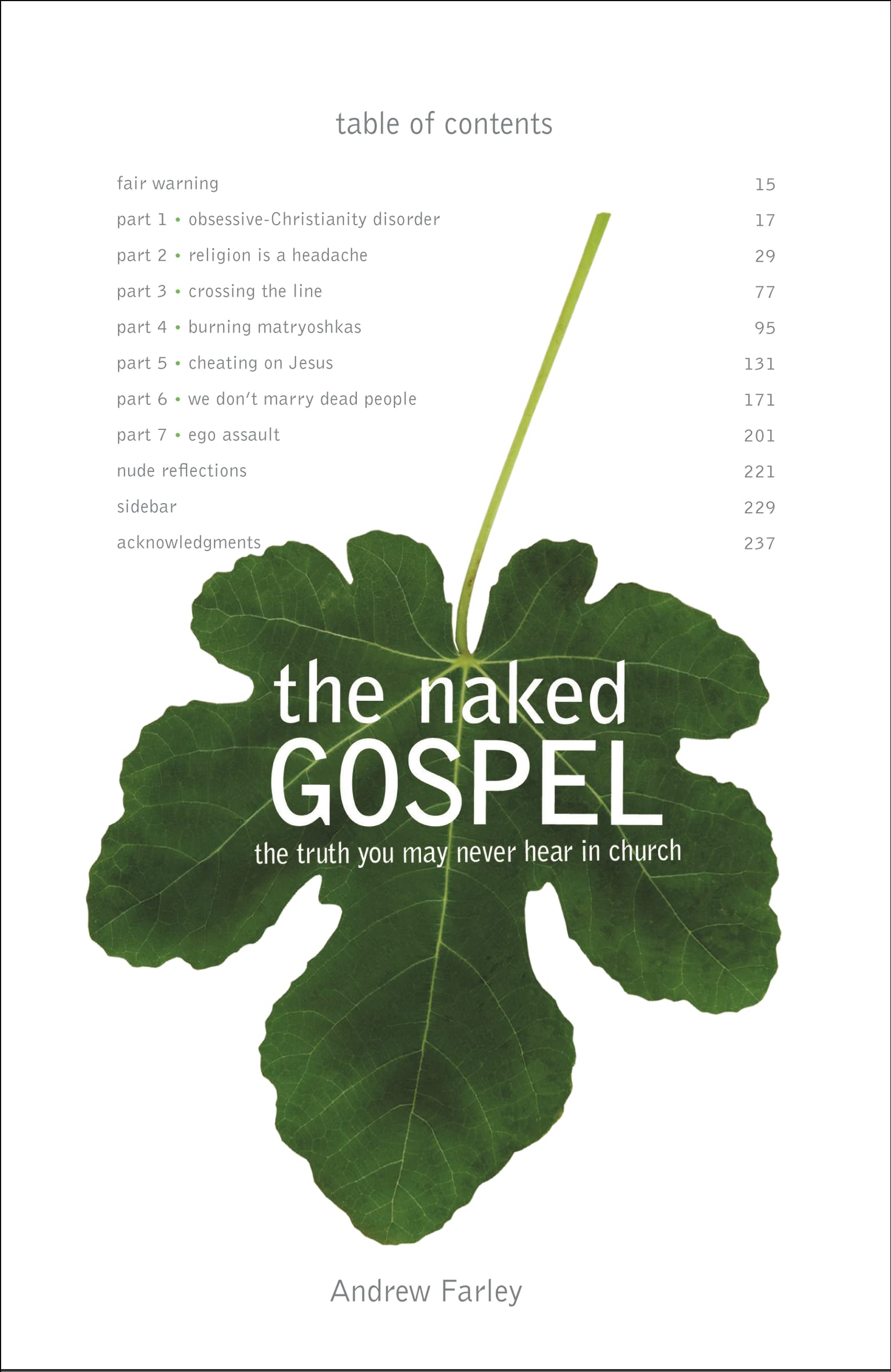 Naked Gospel: Jesus Plus Nothing. 100% Natural. No Additives. Religion & Esotericism