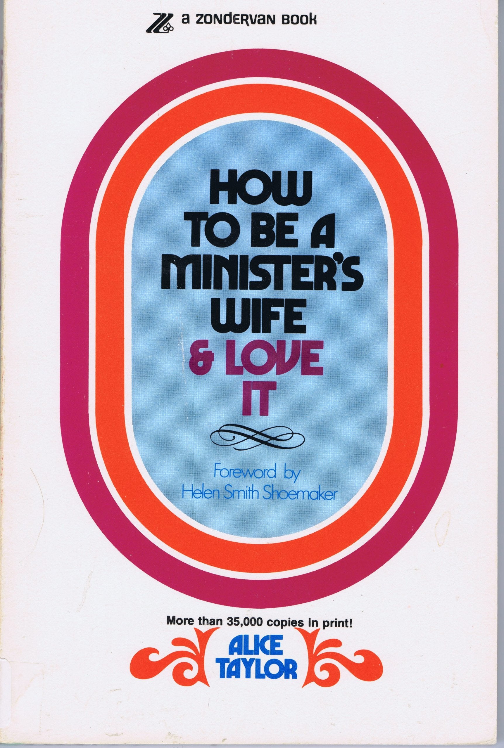 How to Be a Minister's Wife & Love It Books