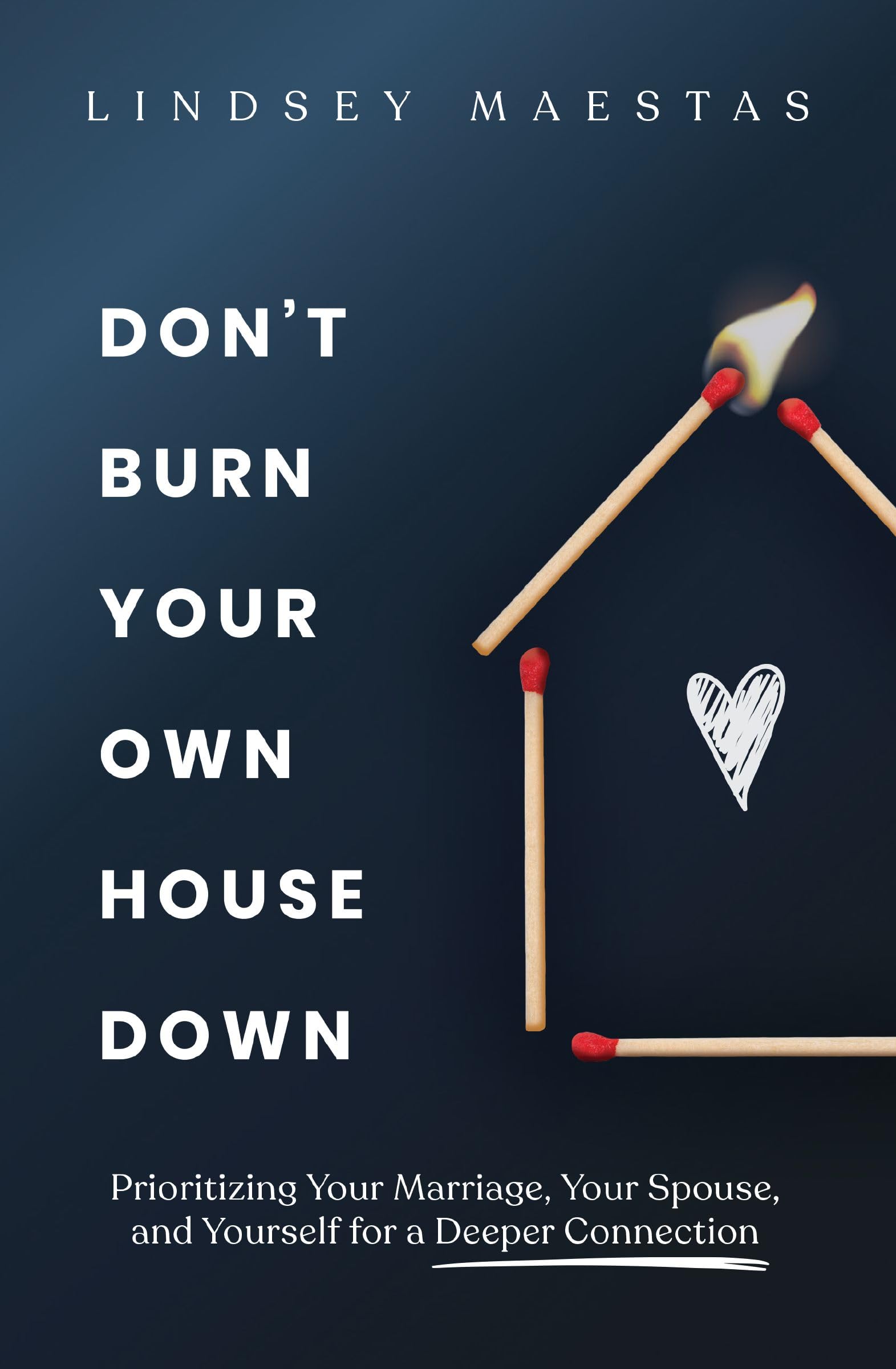 Don't Burn Your Own House Down | Softcover: Prioritizing Your Marriage, Your Spouse, and Yourself for a Deeper Connection Eroticism