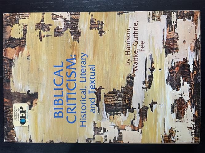 Product Image: Biblical Criticism : Historical, Literary and Text