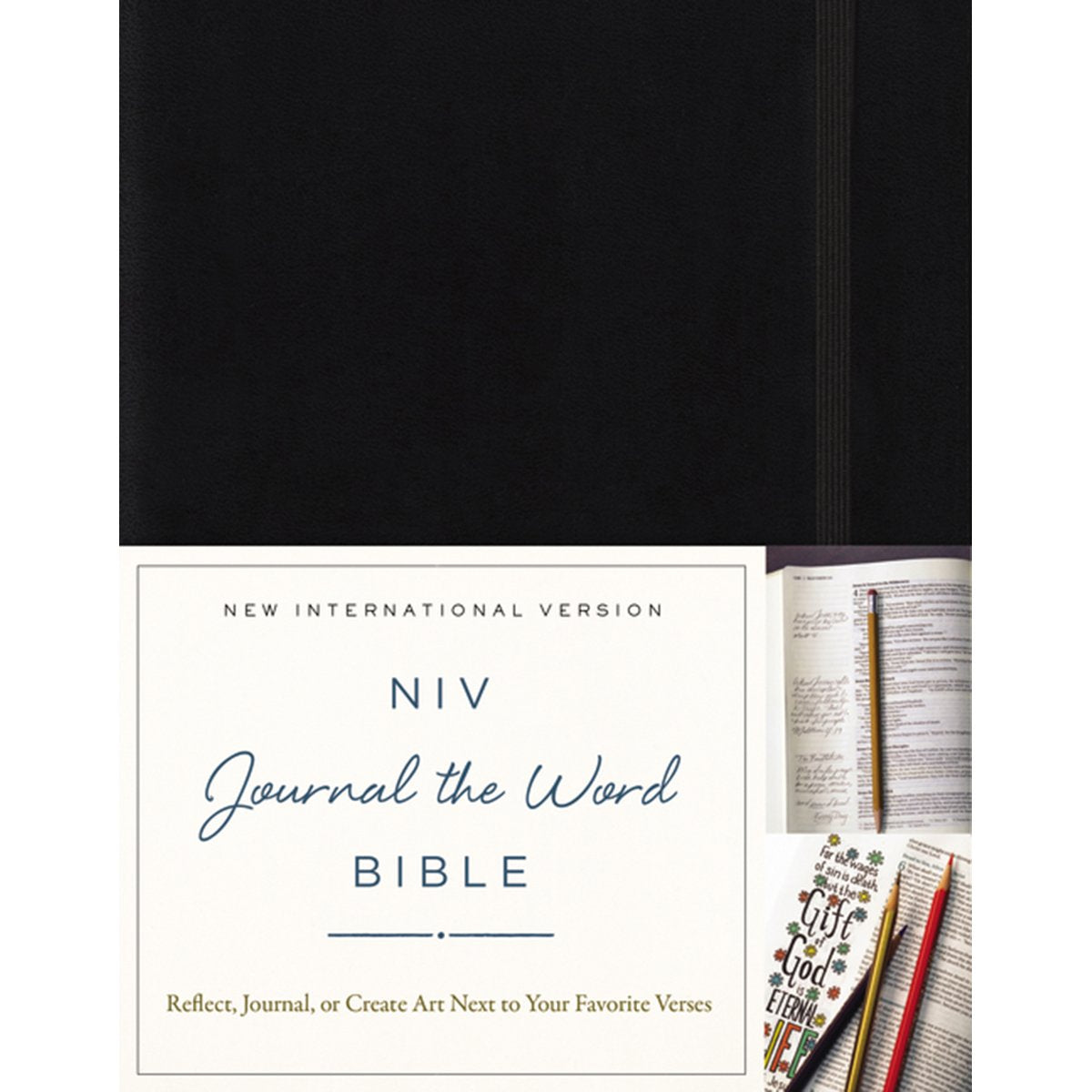 NIV, Journal the Word Bible, Hardcover, Black: Reflect, Journal, or Create Art Next to Your Favorite Verses Essays & Short Stories