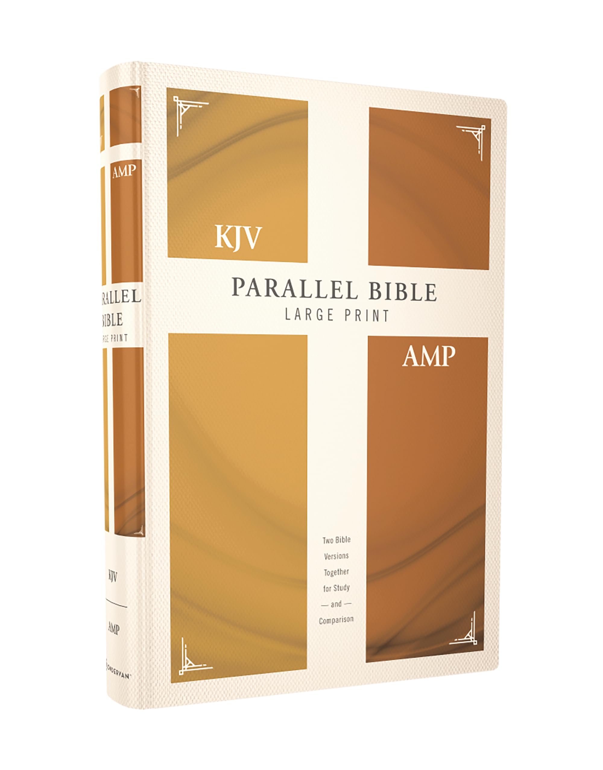 KJV, Amplified, Parallel Bible, Large Print, Hardcover, Red Letter: Two Bible Versions Together for Study and Comparison Film, Art & Culture