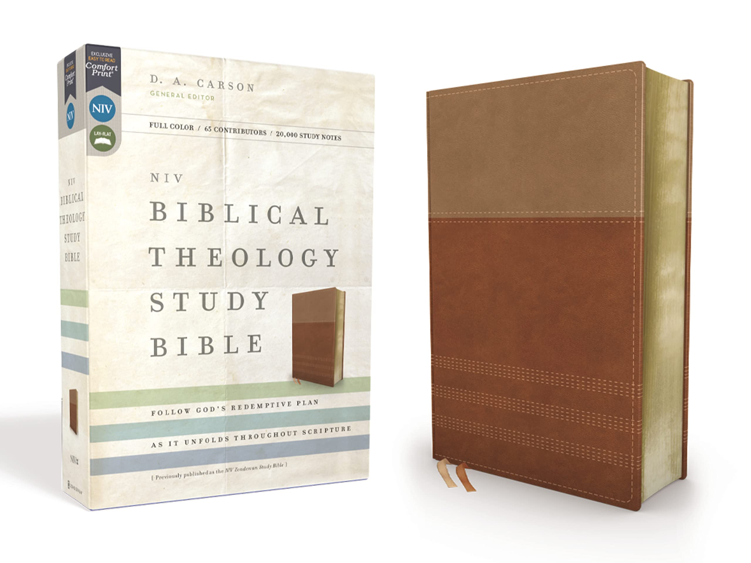 NIV, Biblical Theology Study Bible (Trace the Themes of Scripture), Leathersoft, Tan/Brown, Comfort Print: Follow God’s Redemptive Plan as It Unfolds throughout Scripture Film, Art & Culture