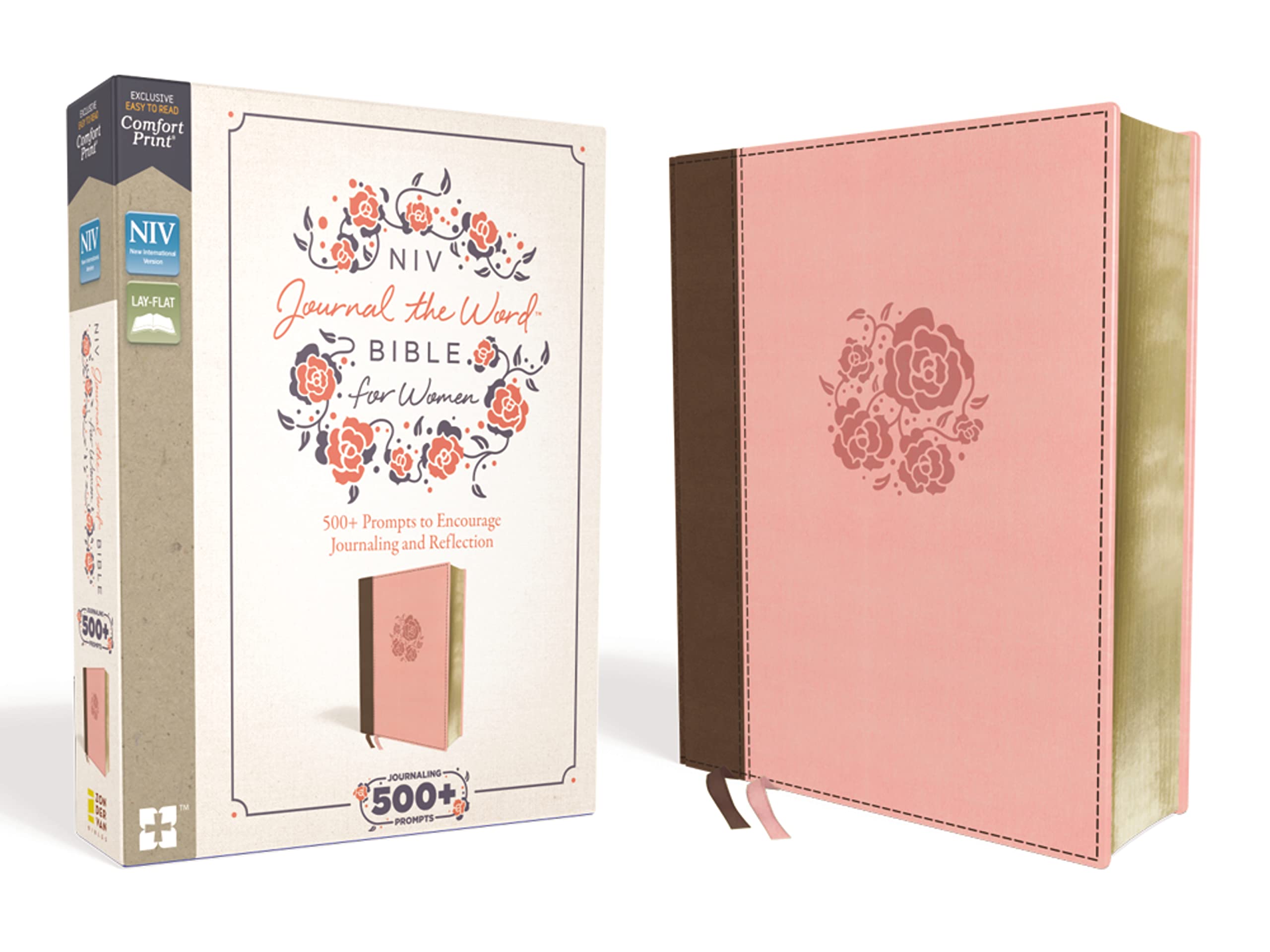 NIV, Journal the Word Bible for Women, Leathersoft, Pink, Red Letter Edition, Comfort Print Essays & Short Stories