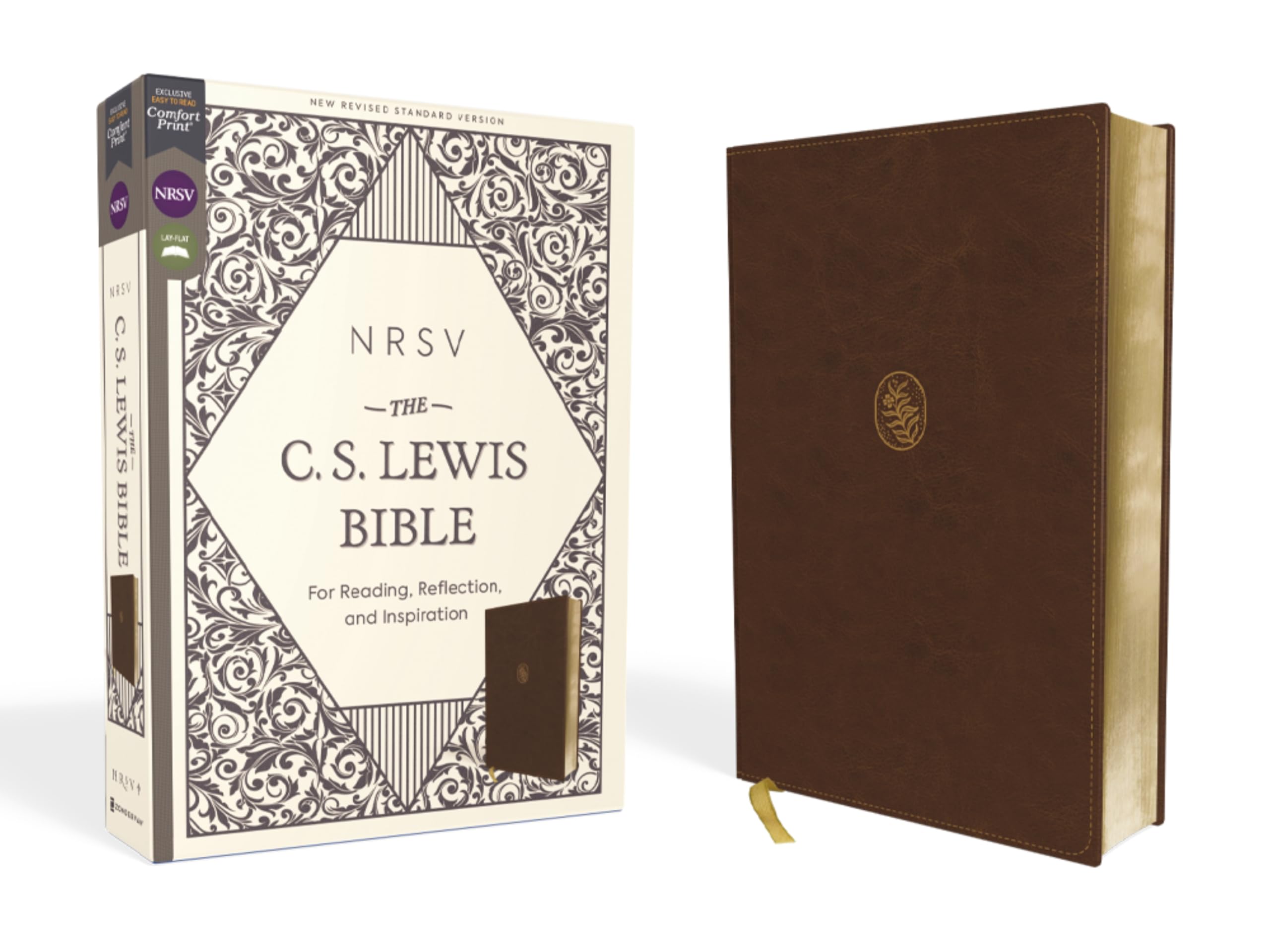 NRSV, The C. S. Lewis Bible, Leathersoft, Brown, Comfort Print Religion & Esotericism