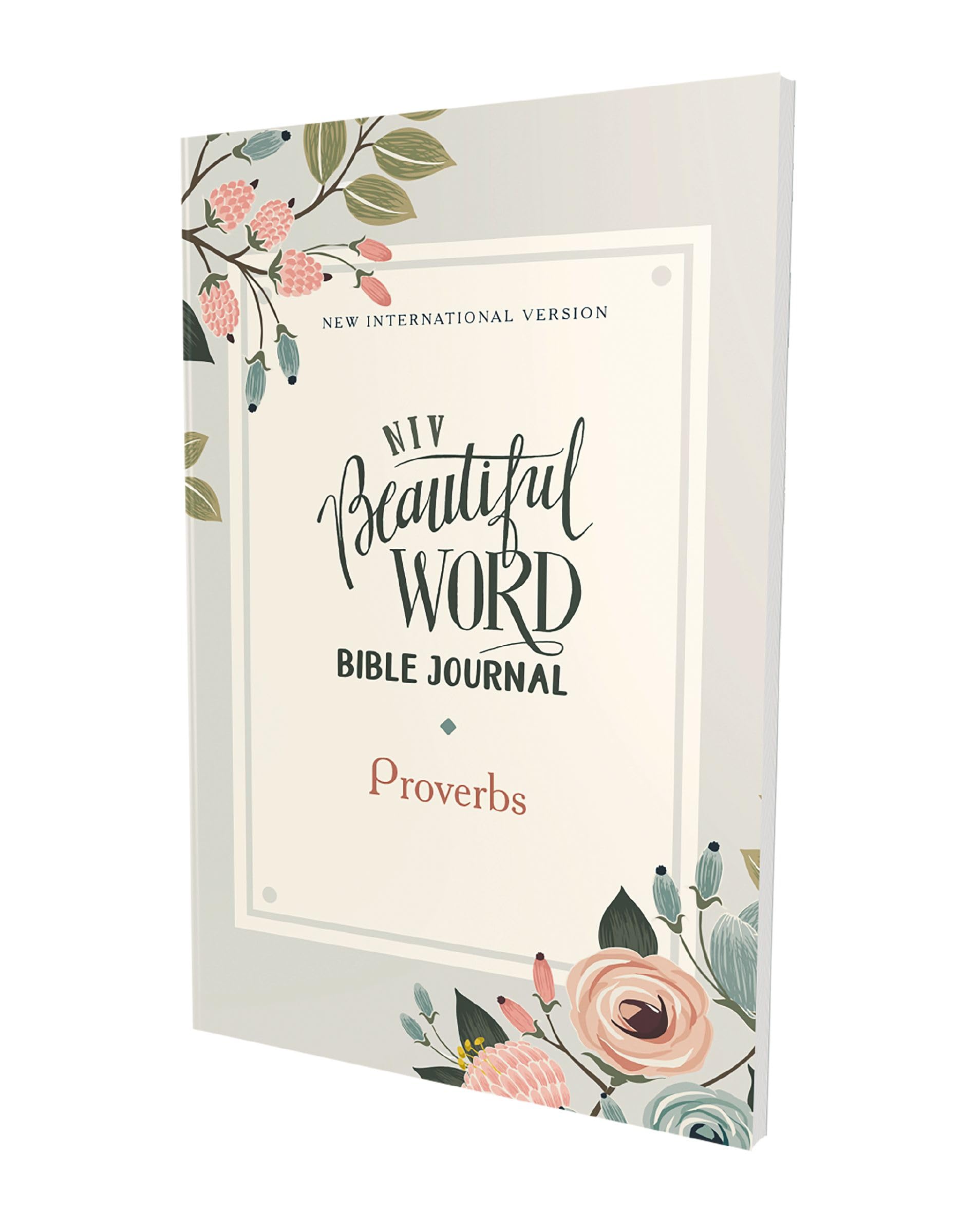 NIV, Beautiful Word Bible Journal, Proverbs, Paperback, Comfort Print Film, Art & Culture